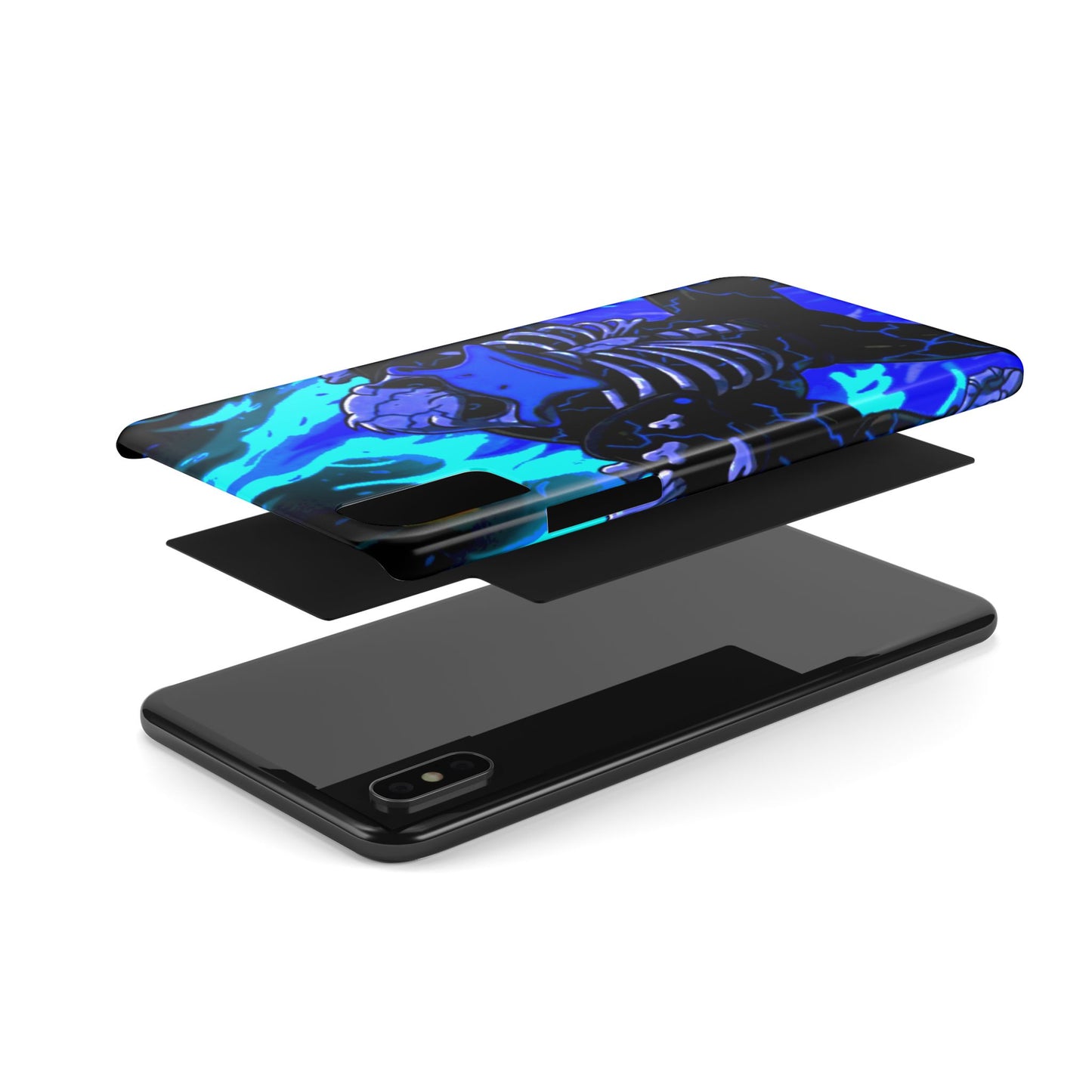 Halloween Agent Quacks Series Slim Phone Cases - Skeleton Quacks Design