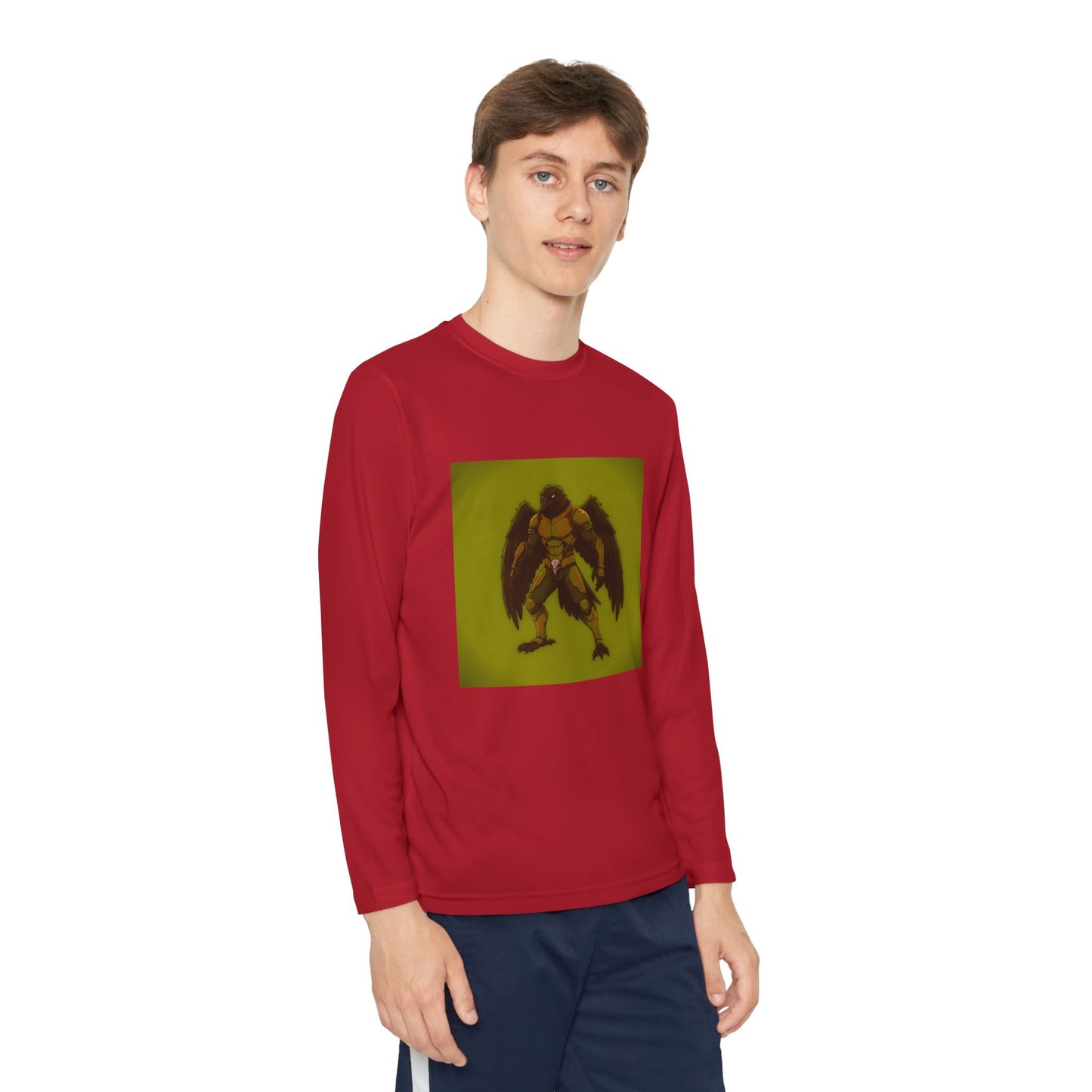 Agent Quacks Series Youth Long Sleeve Competitor Tee - Nightclaw Design