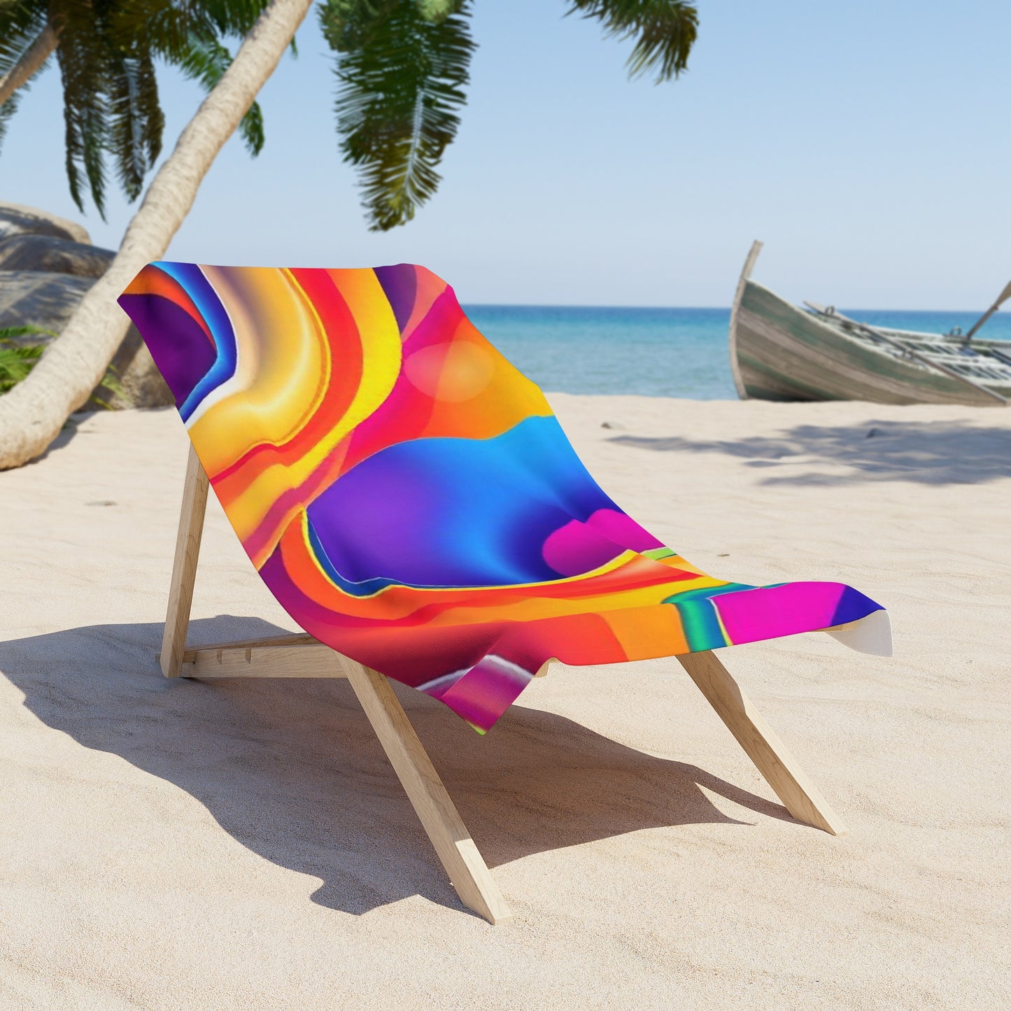 Abstract Pattern Beach Towel