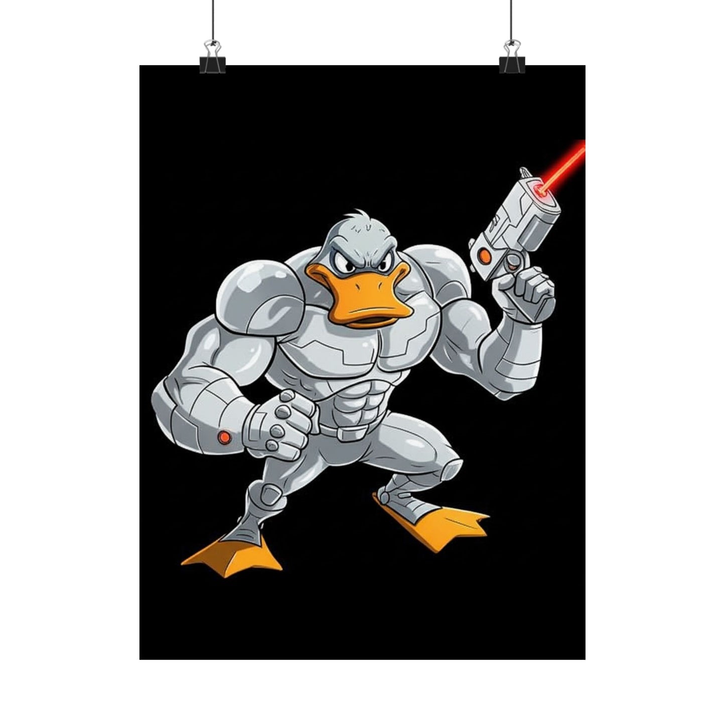 Agent Quacks Series Matte Vertical Posters - Quacks Design