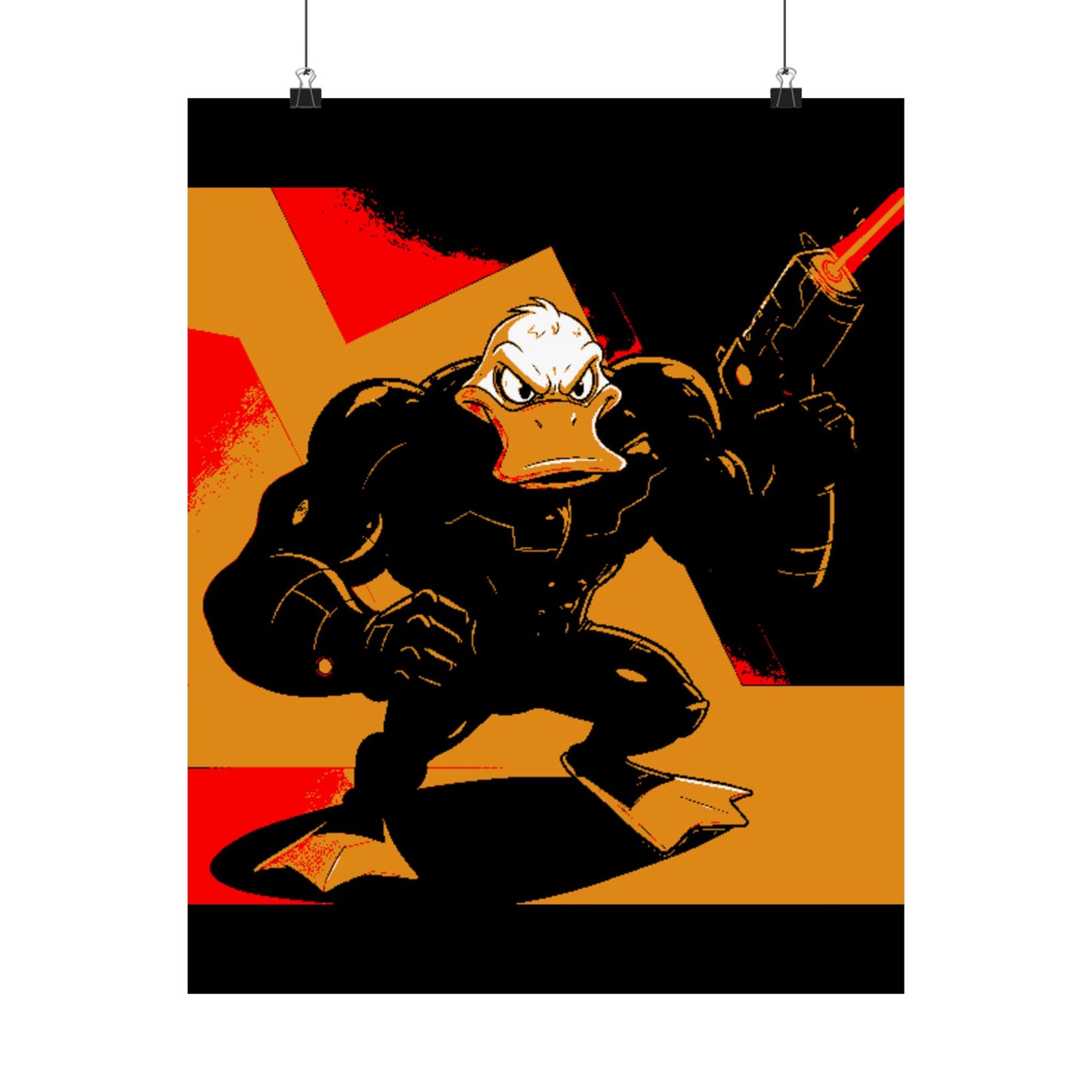 Agent Quacks Series Matte Vertical Posters - Quacks Design