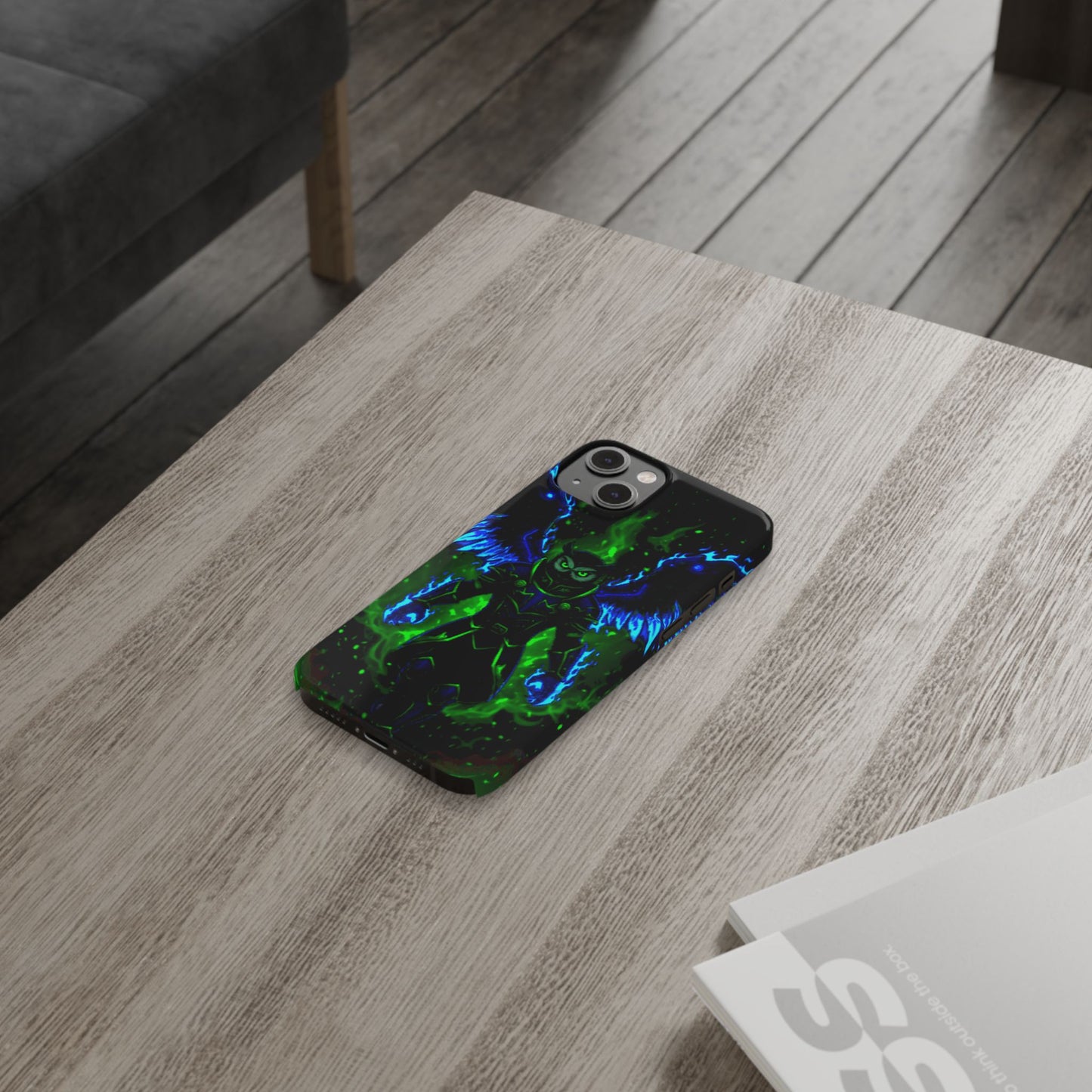 Halloween Agent Quacks Series Slim Phone Cases - Fiery General Onyx Design