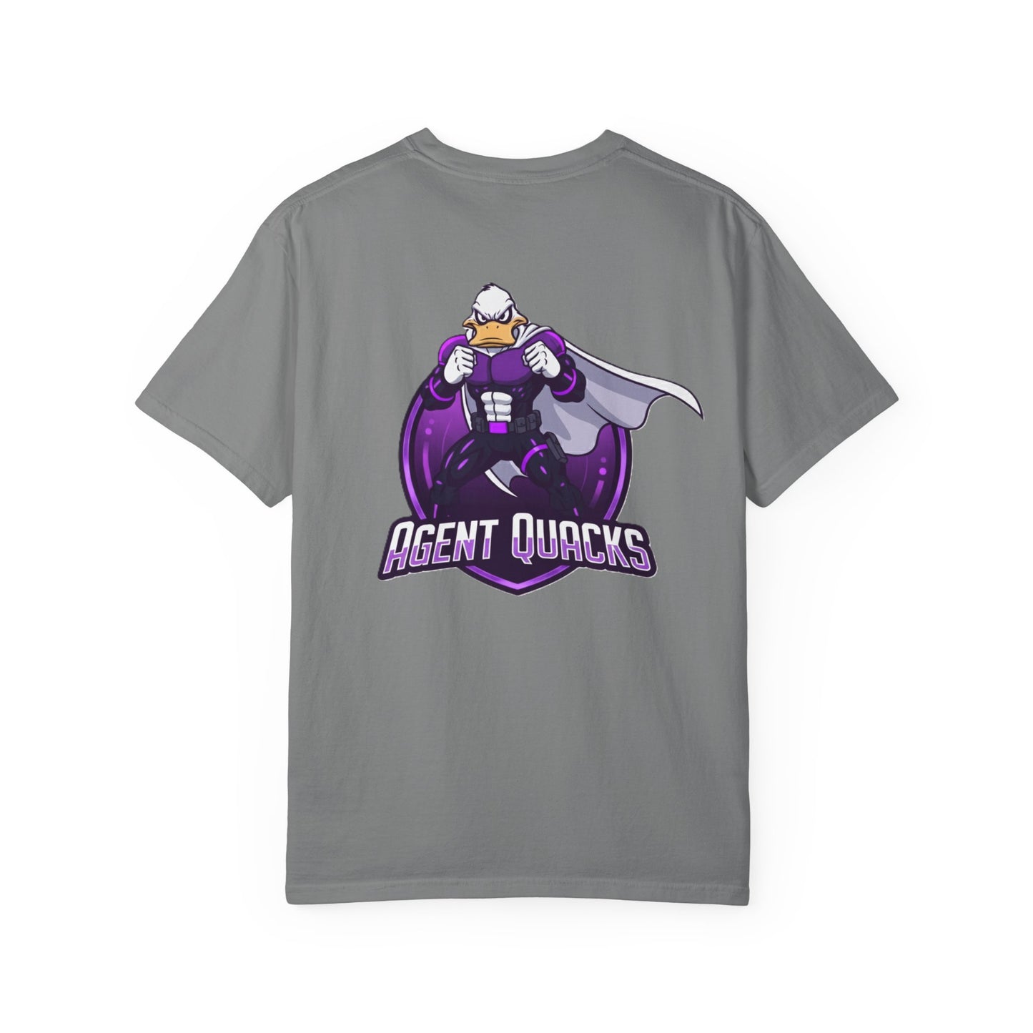 Agent Quacks – Shadows of the Croaking War | Unisex Garment-Dyed T-Shirt