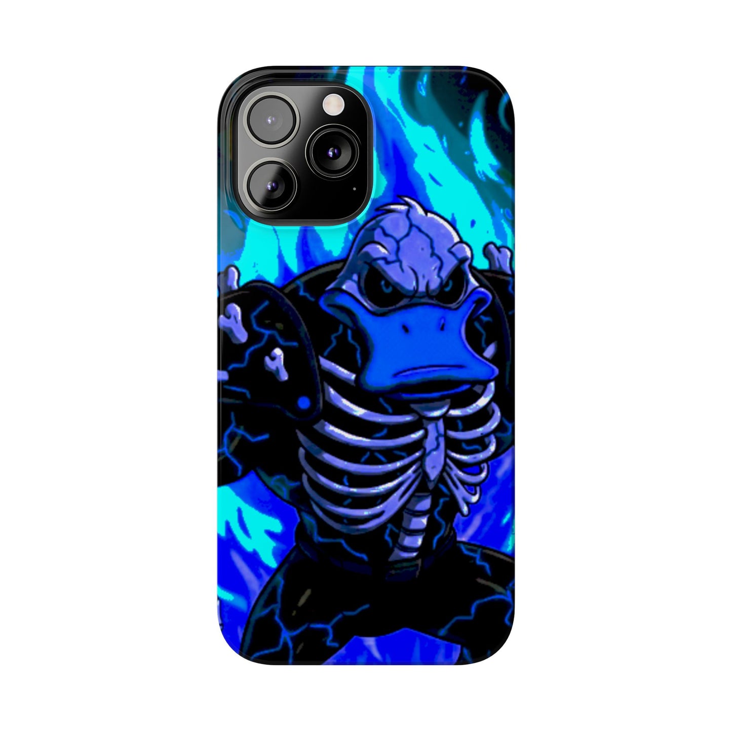 Halloween Agent Quacks Series Slim Phone Cases - Skeleton Quacks Design