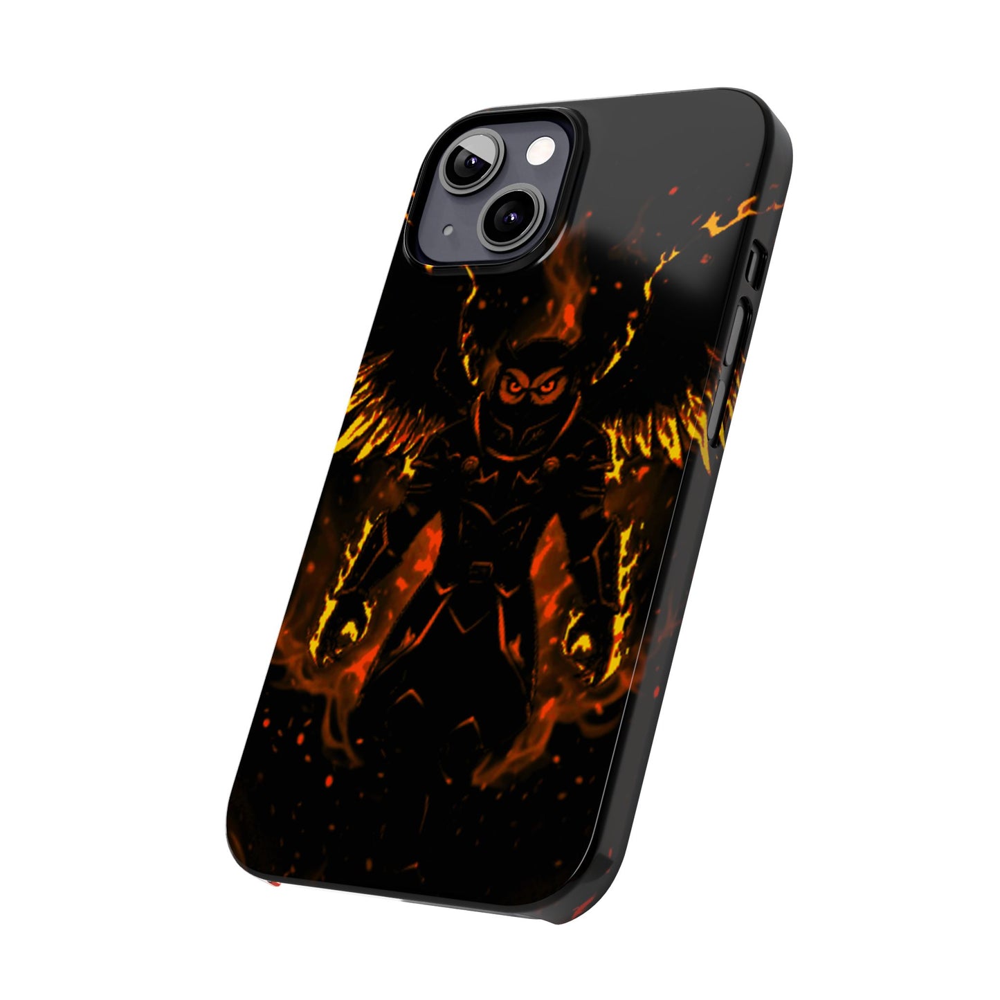 Halloween Agent Quacks Series Slim Phone Cases - Fiery General Onyx Design