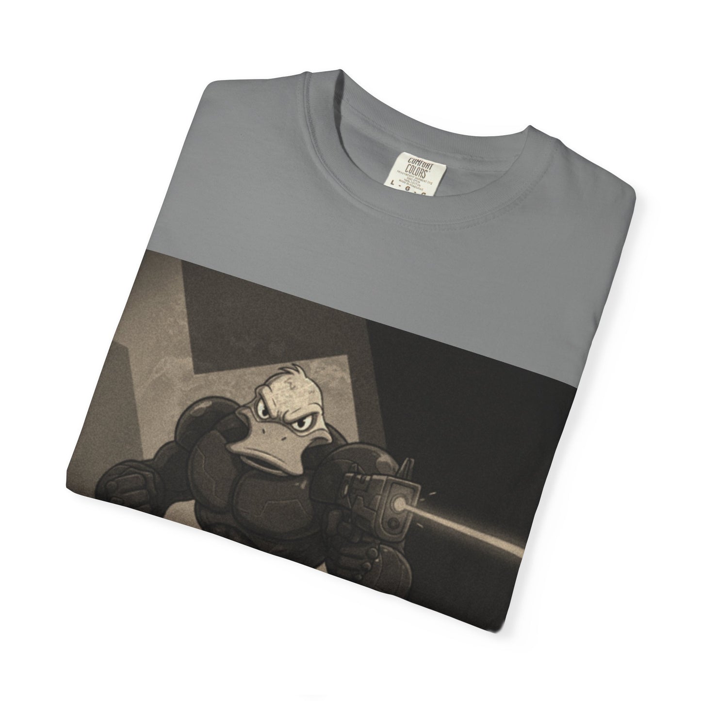 Agent Quacks Series Unisex T-shirt - B/W Quacks Design