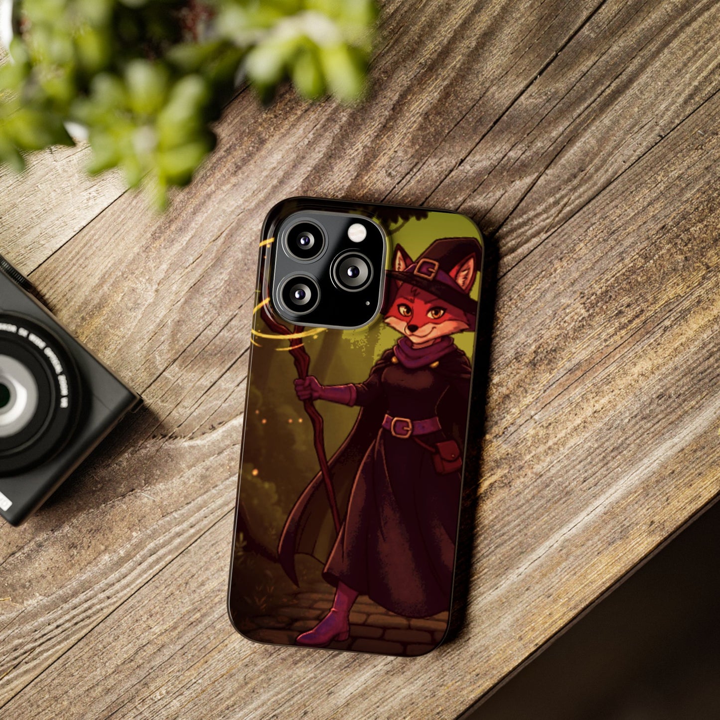 Halloween Agent Quacks Series Slim Phone Cases - Witch Vixx Design