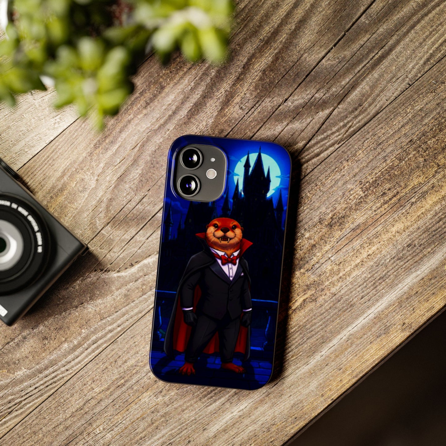 Halloween Agent Quacks Series Slim Phone Cases - Vampire Gearshift Design
