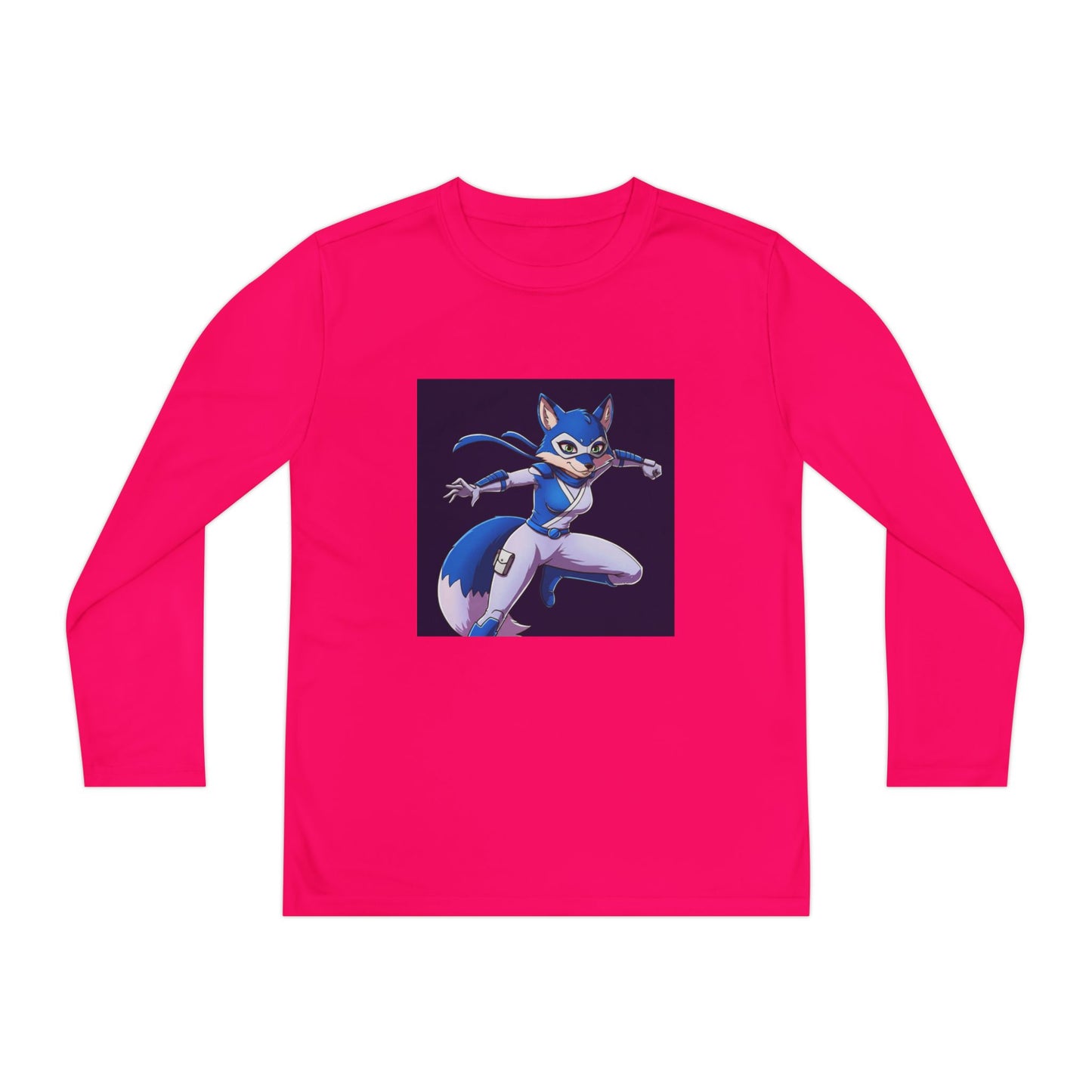 Agent Quacks Series Youth Long Sleeve Competitor Tee - Vixx Design