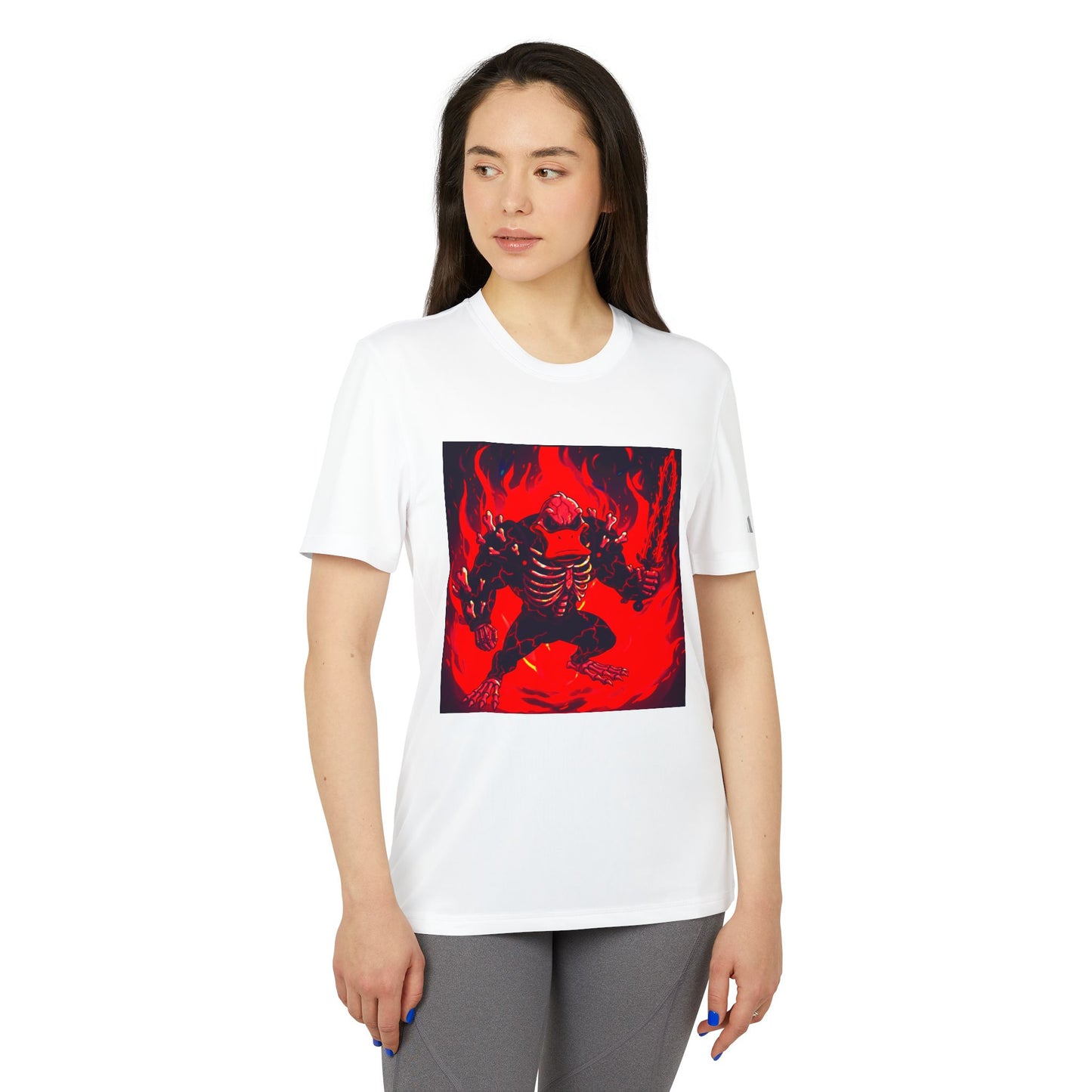 Limited Edition adidas x Agent Quacks "Bone Quacks" Halloween Performance Tee