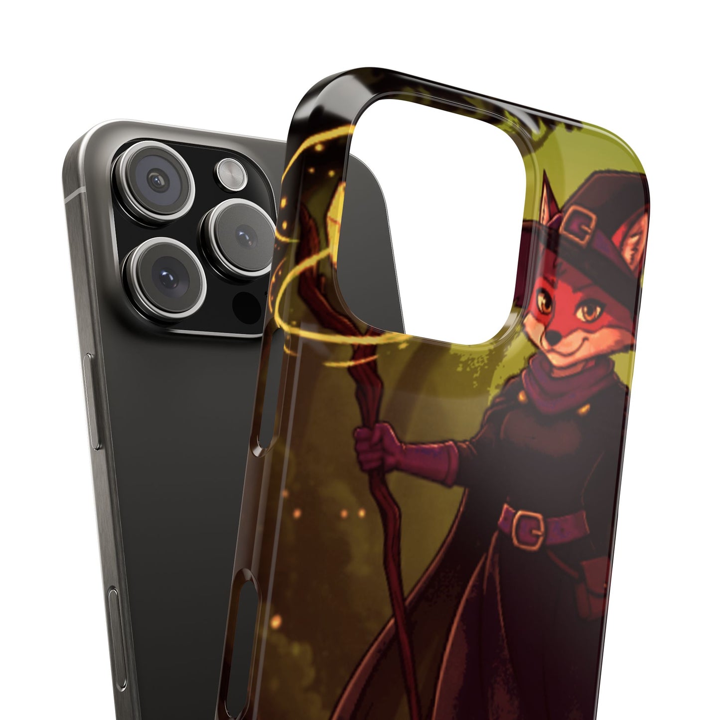 Halloween Agent Quacks Series Slim Phone Cases - Witch Vixx Design