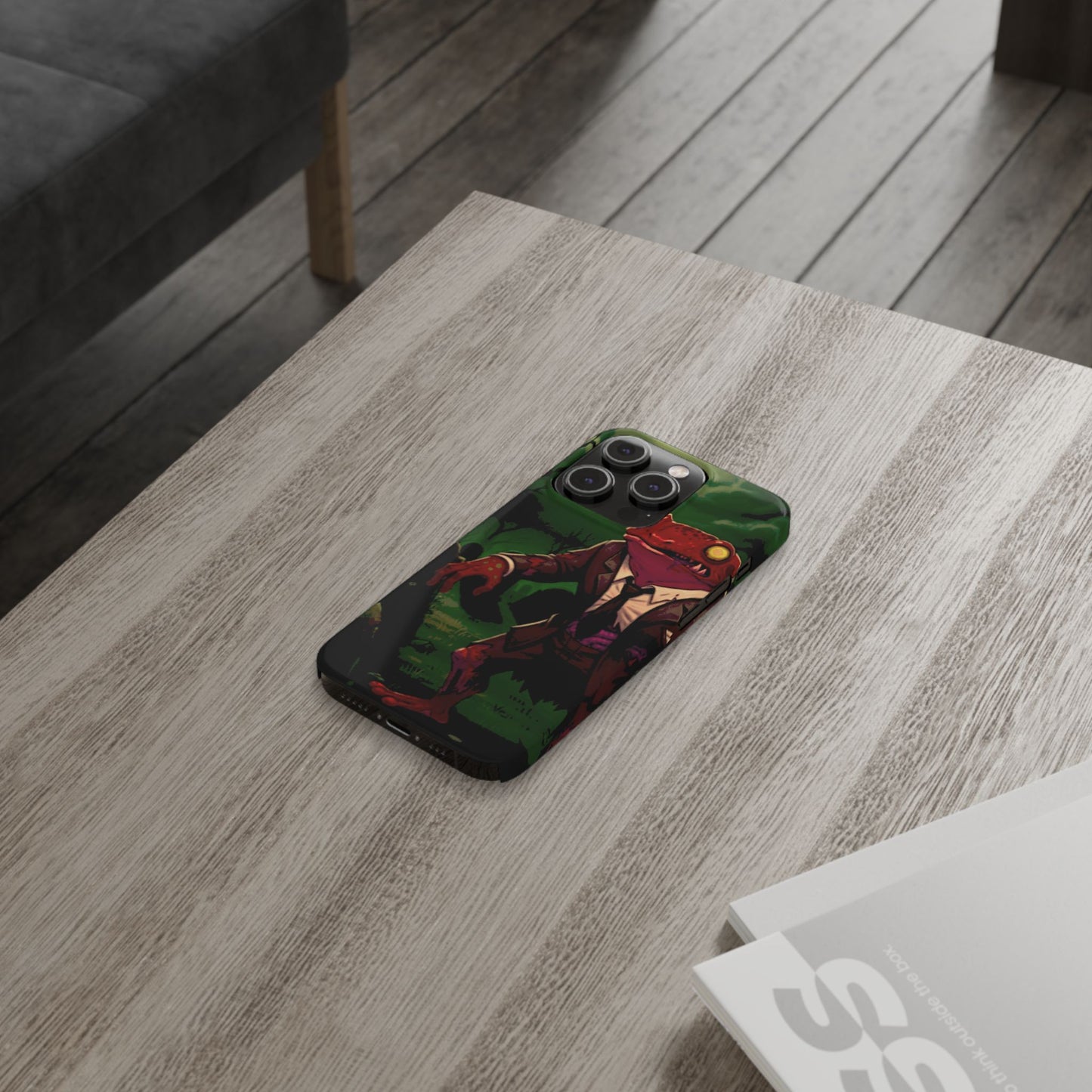 Halloween Agent Quacks Series Slim Phone Cases - Zombie Goro Design
