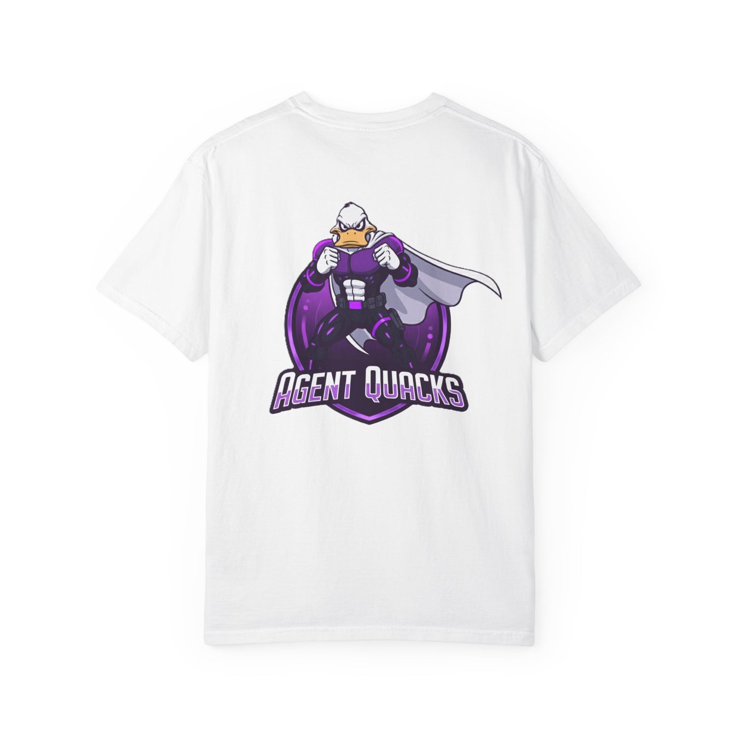Agent Quacks – Shadows of the Croaking War | Unisex Garment-Dyed T-Shirt