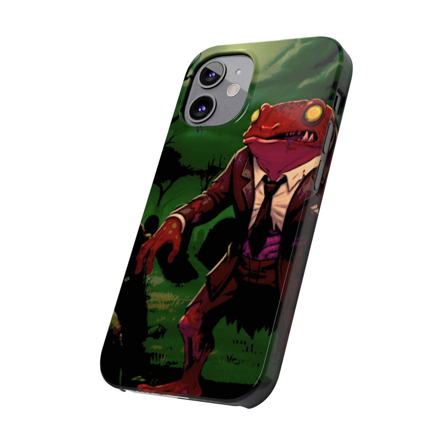 Halloween Agent Quacks Series Slim Phone Cases - Zombie Goro Design