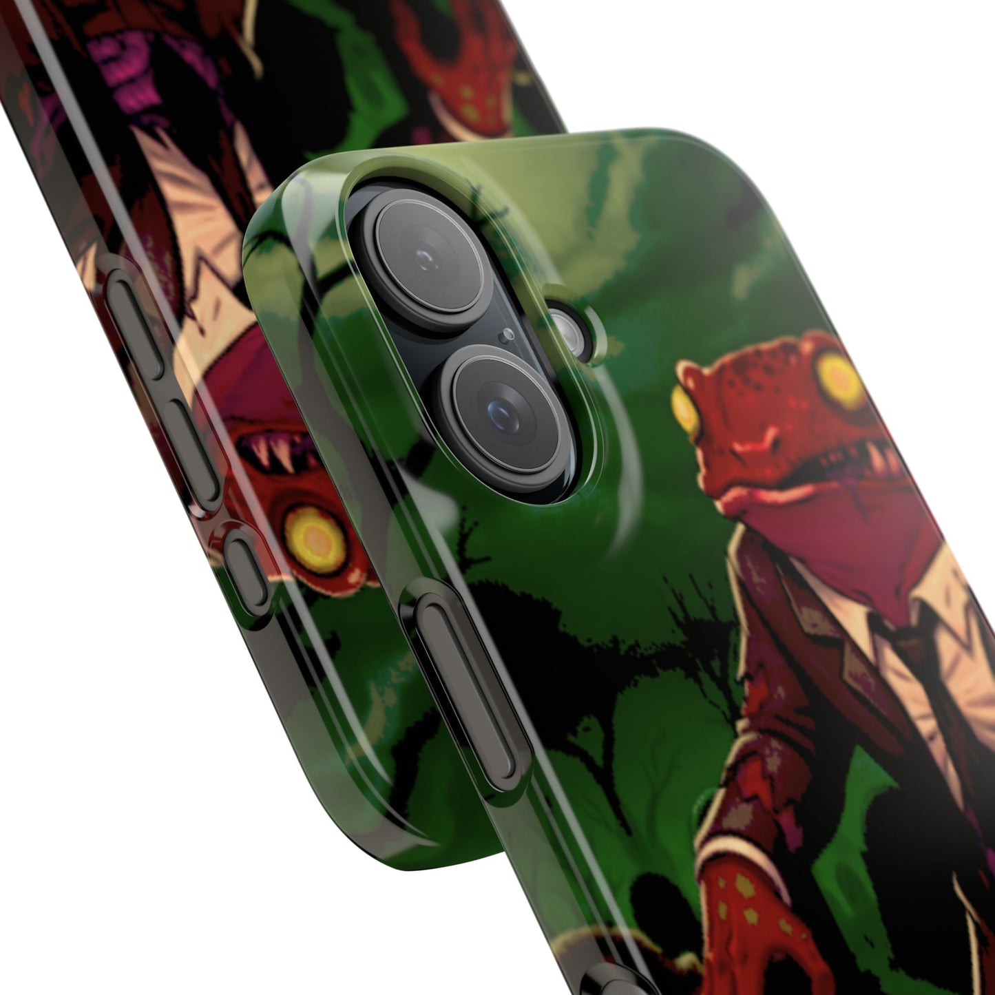 Halloween Agent Quacks Series Slim Phone Cases - Zombie Goro Design