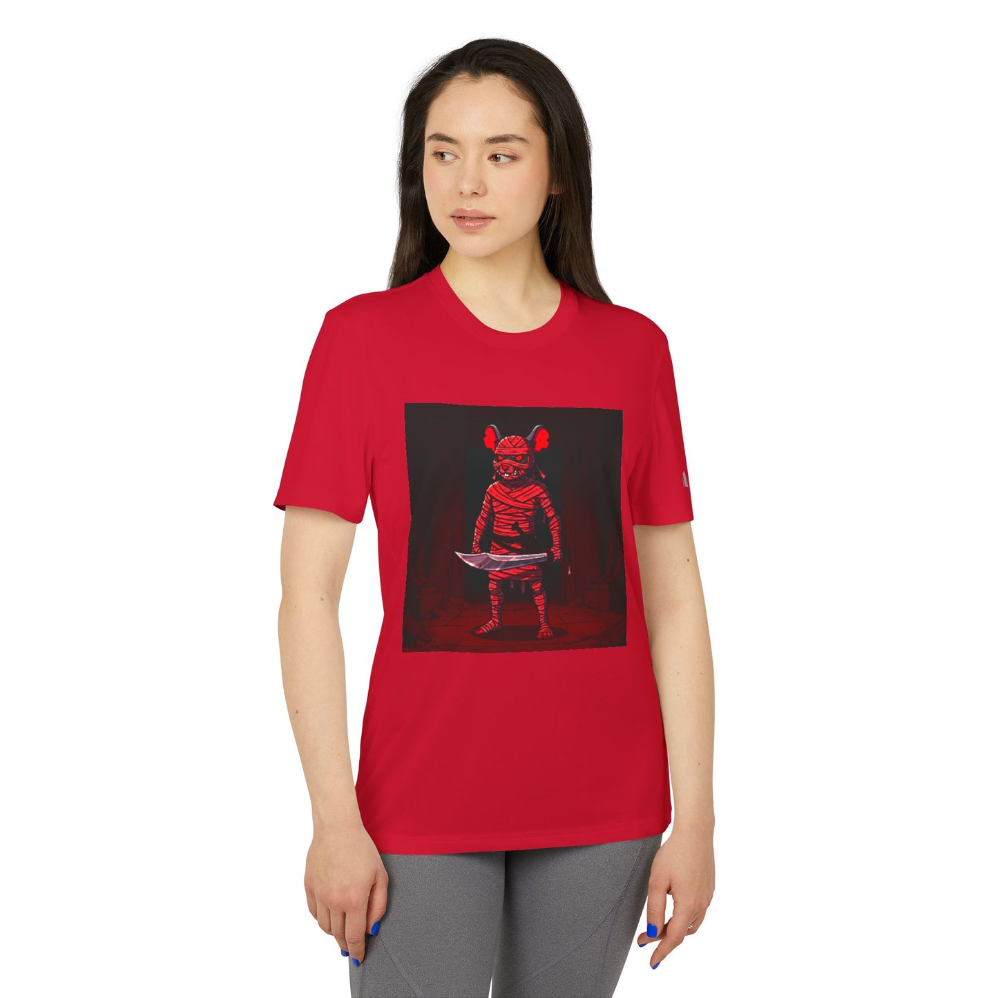 Limited Edition "Mummy Dr. Murn" Halloween adidas Unisex Sport T-Shirt