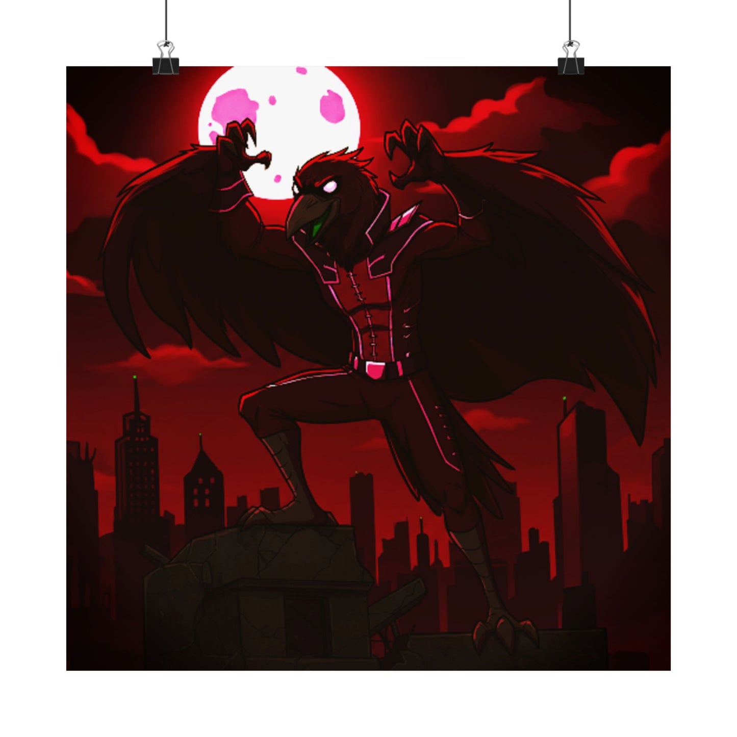 Agent Quacks Series Matte Vertical Posters - Nightclaw Design
