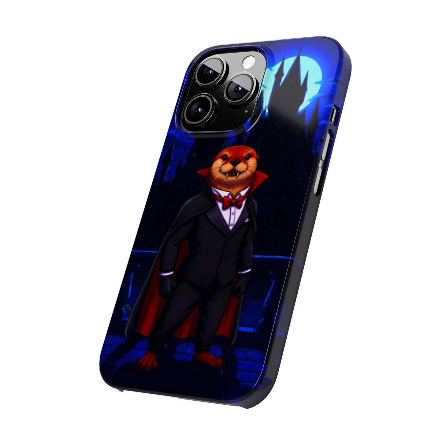 Halloween Agent Quacks Series Slim Phone Cases - Vampire Gearshift Design