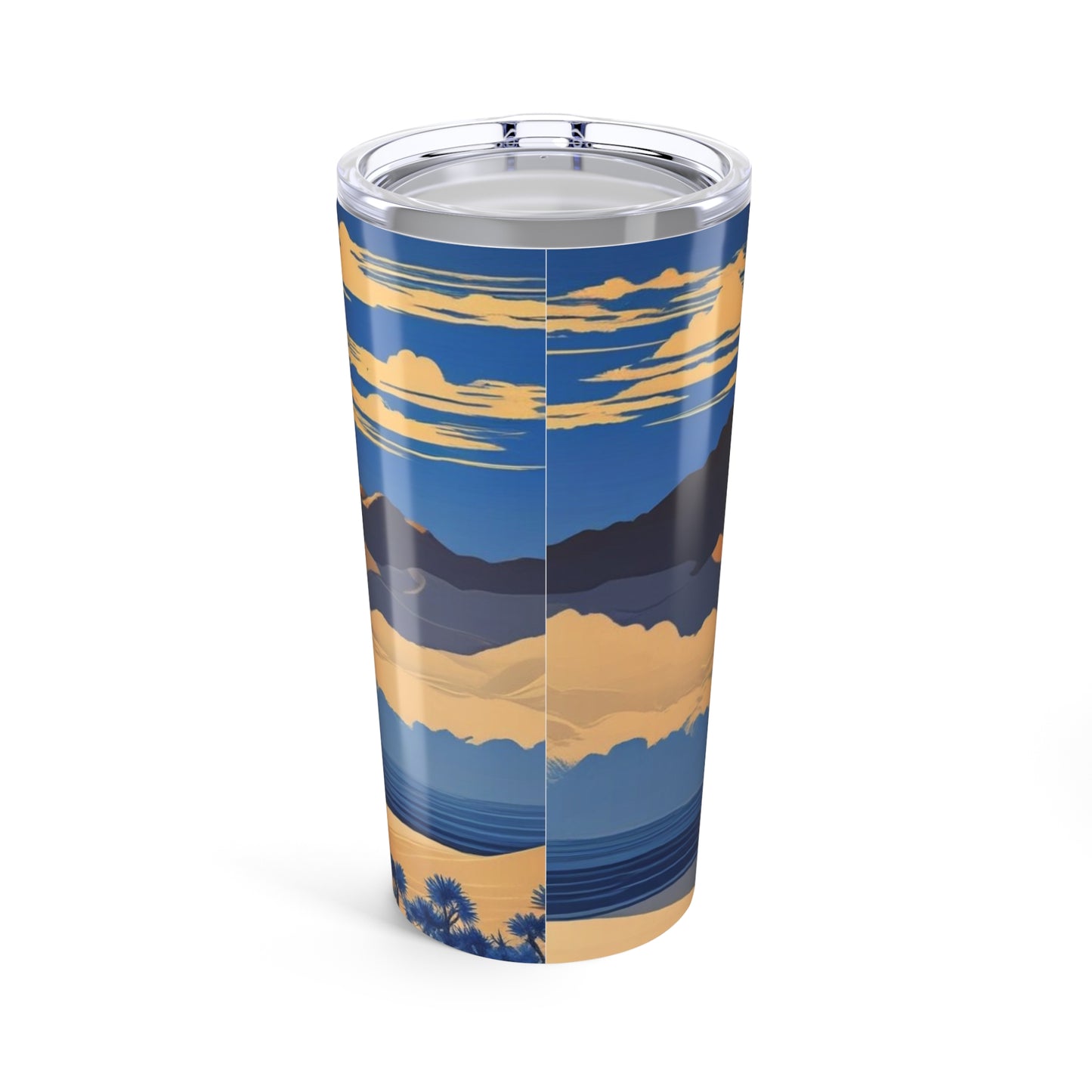 Scenic Landscape Tumbler 20oz - Ideal for Travel, Outdoor Adventures, Beach Days, Gift for Nature Lovers, Eco-Friendly Drinkware