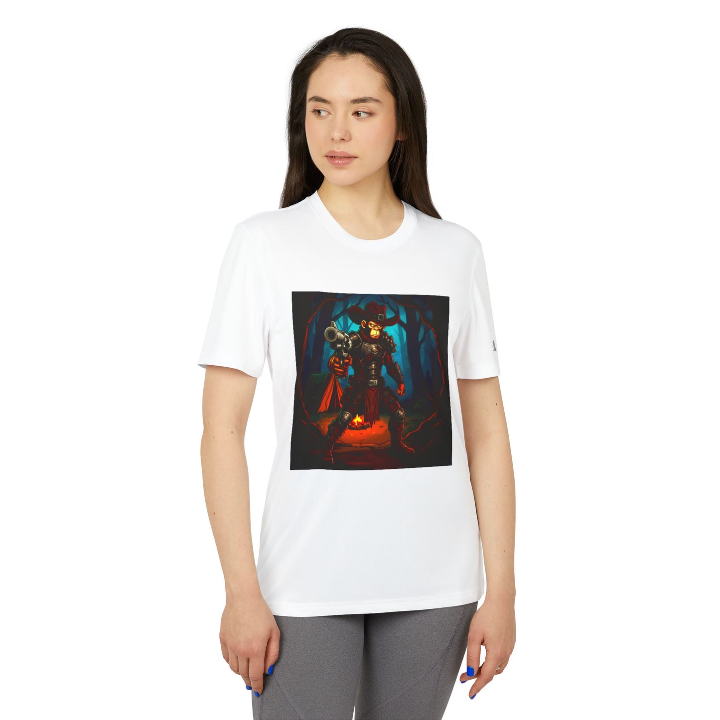 Limited Edition "Monster Hunter Xavier" Halloween adidas Unisex Sport T-Shirt