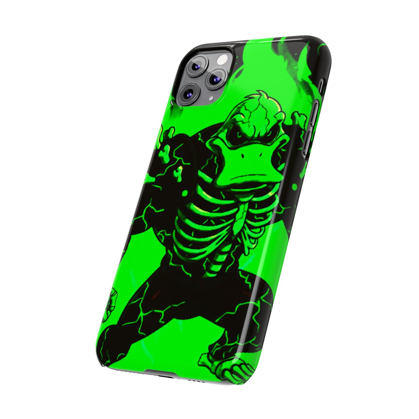 Halloween Agent Quacks Series Slim Phone Cases - Skeleton Quacks Design