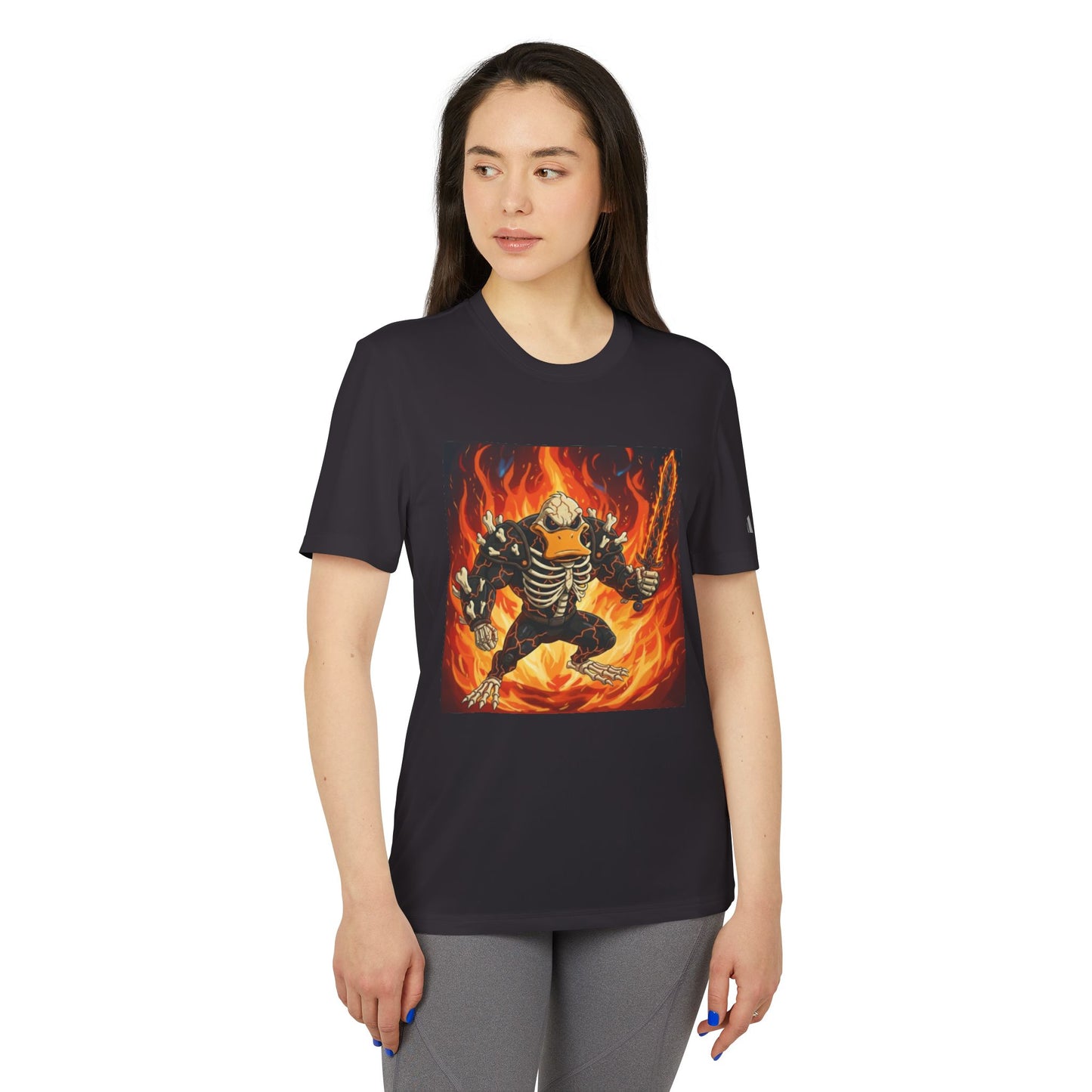 Limited Edition "Bone Quacks" Halloween adidas Unisex Sport T-Shirt