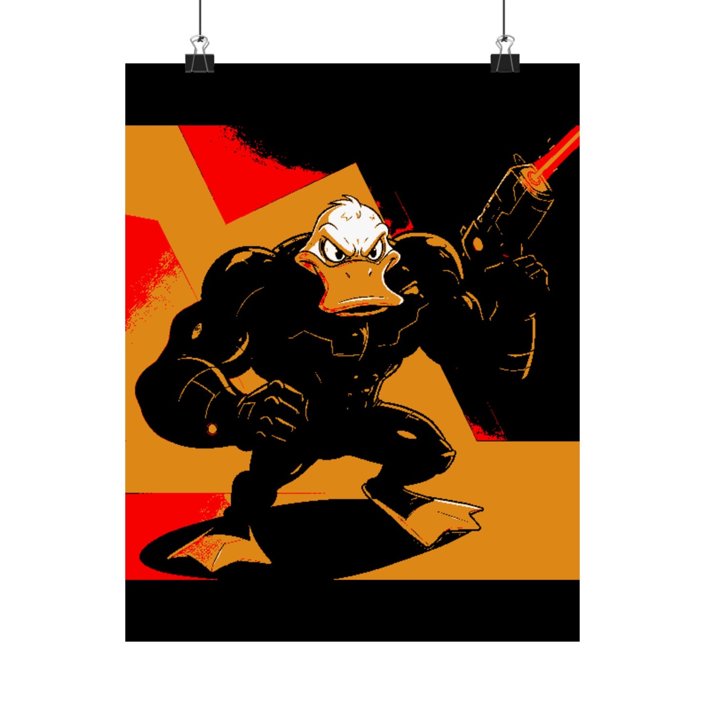 Agent Quacks Series Matte Vertical Posters - Quacks Design