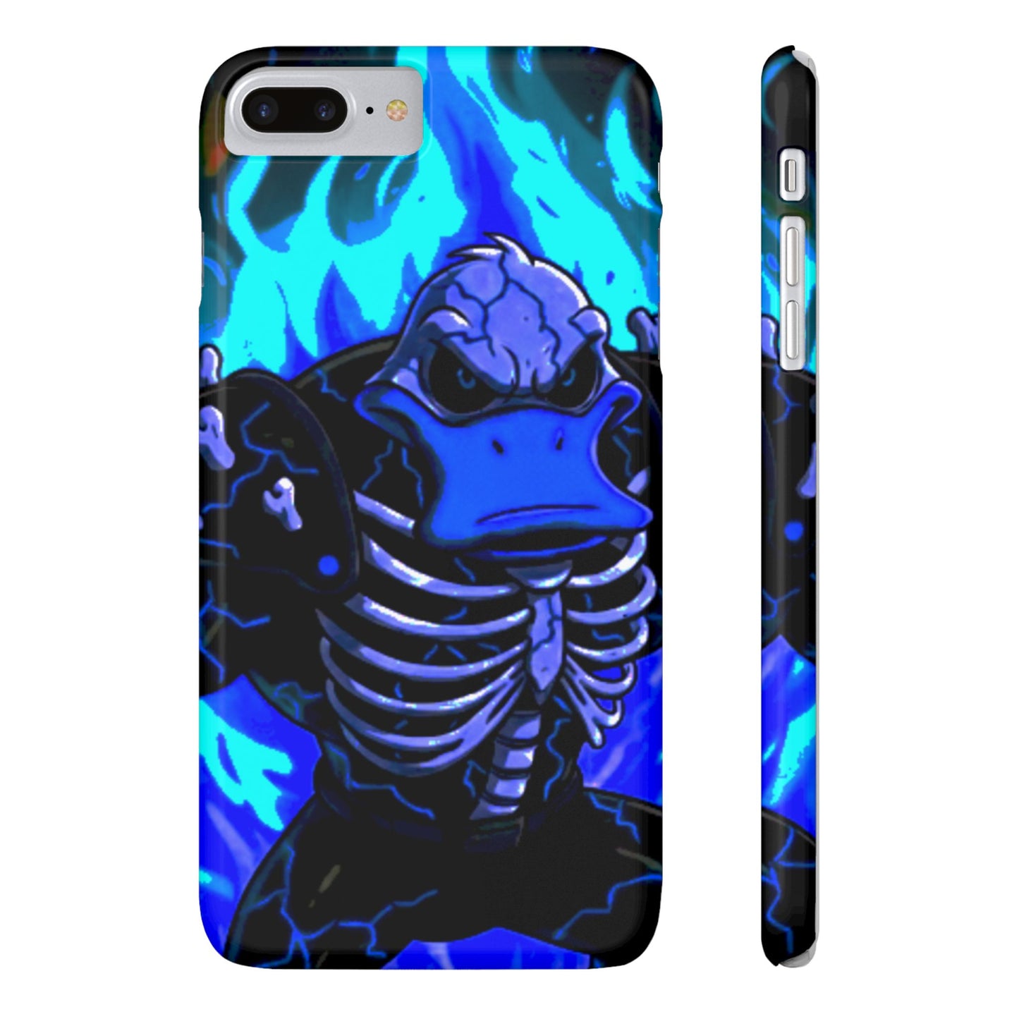 Halloween Agent Quacks Series Slim Phone Cases - Skeleton Quacks Design