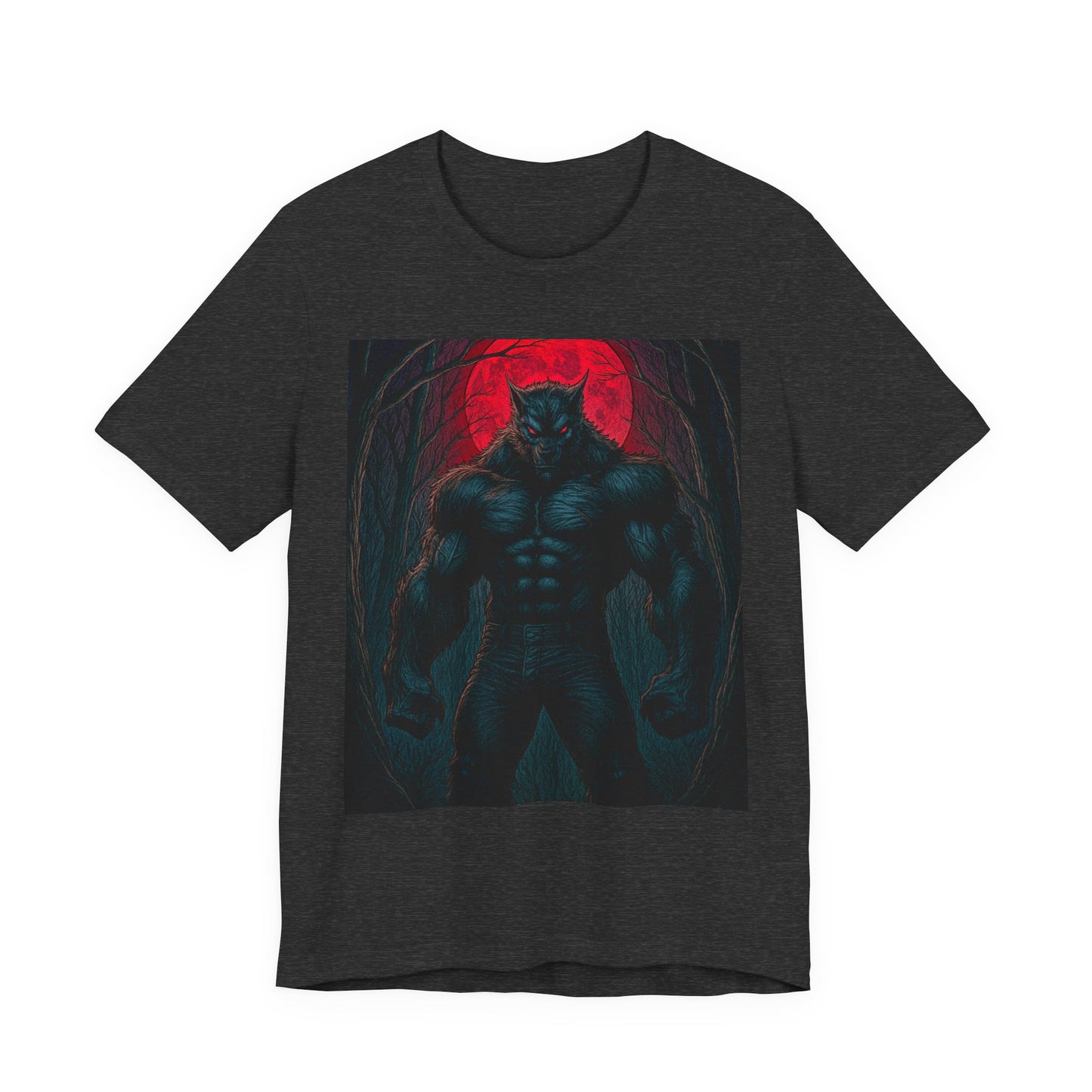 “Fenroth’s Hunt” — Limited Edition Halloween Graphic Tee | Dark Aesthetic Horror Shirt | Unisex Halloween Outfit