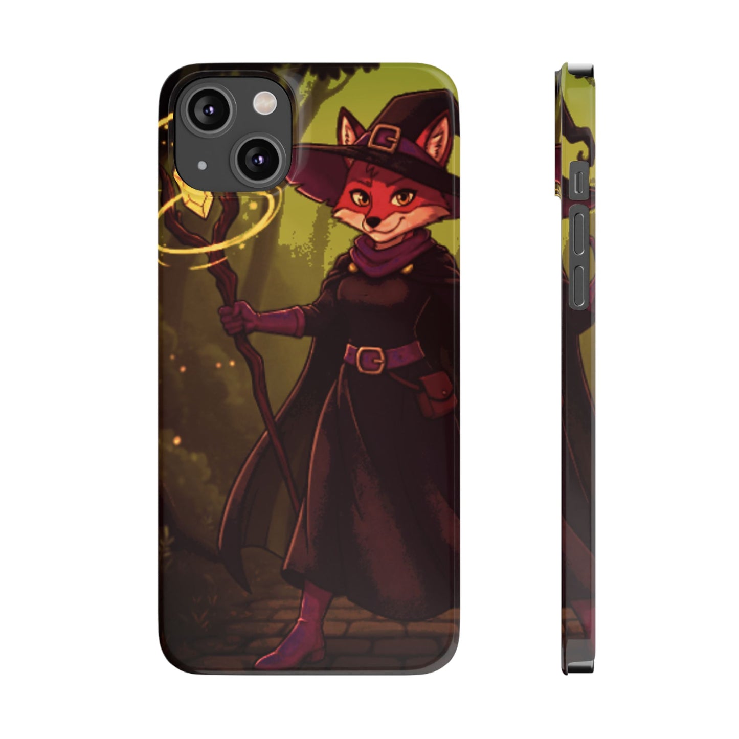Halloween Agent Quacks Series Slim Phone Cases - Witch Vixx Design