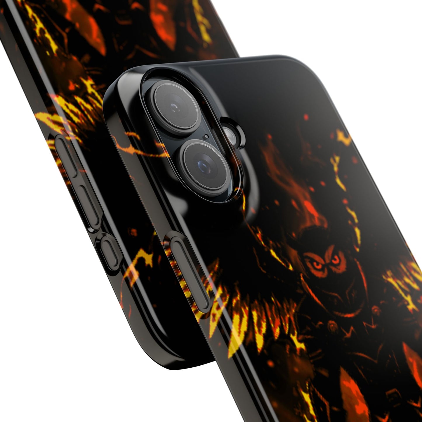 Halloween Agent Quacks Series Slim Phone Cases - Fiery General Onyx Design