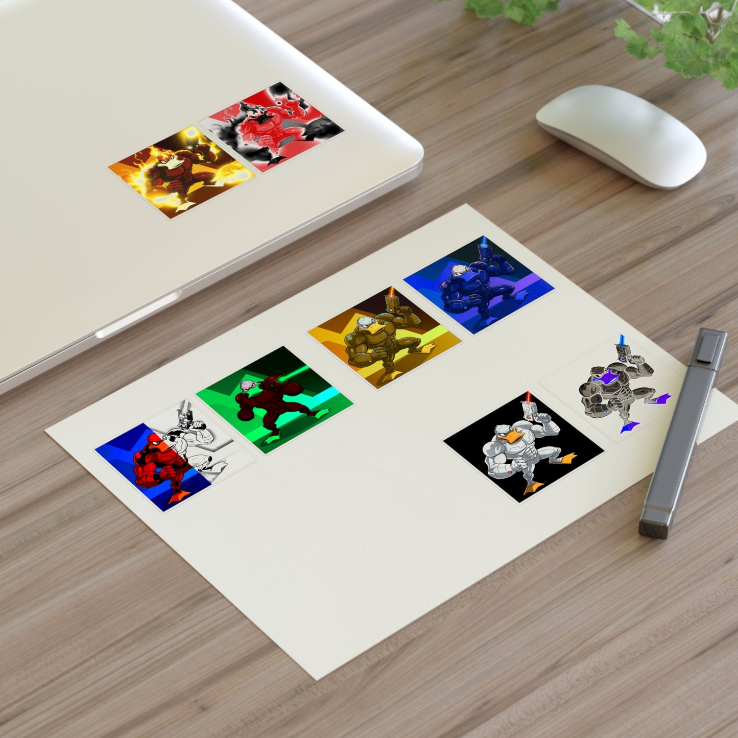 Agent Quacks Series Sticker Sheets - Quacks Design