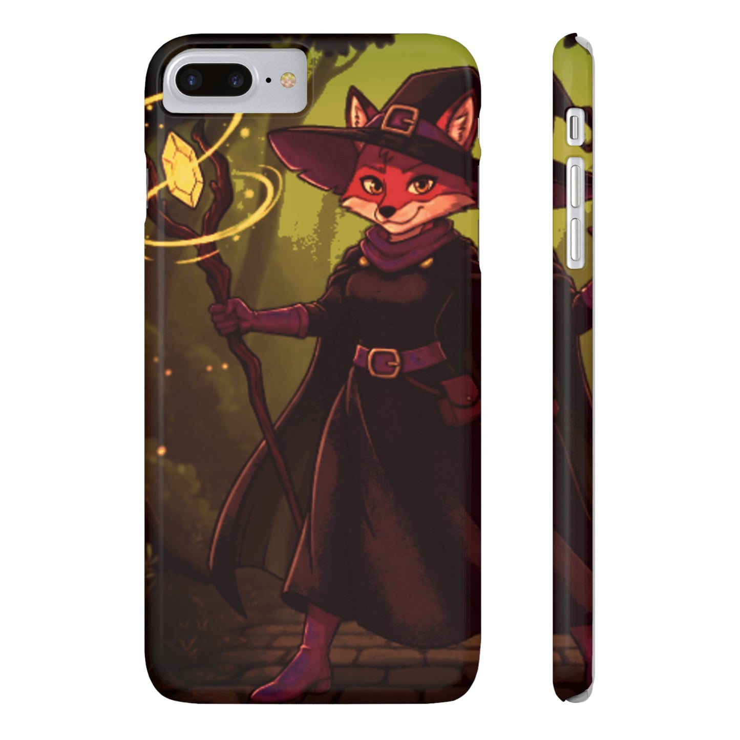 Halloween Agent Quacks Series Slim Phone Cases - Witch Vixx Design