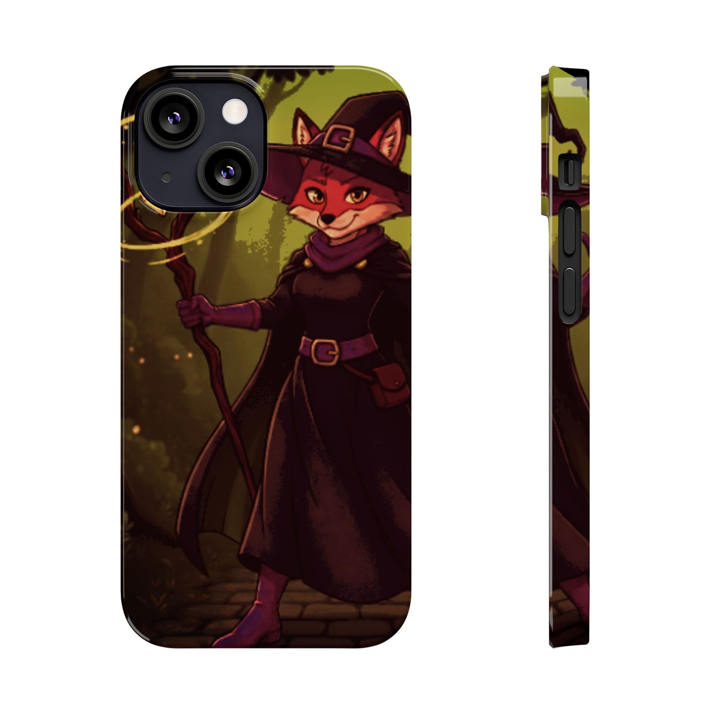 Halloween Agent Quacks Series Slim Phone Cases - Witch Vixx Design