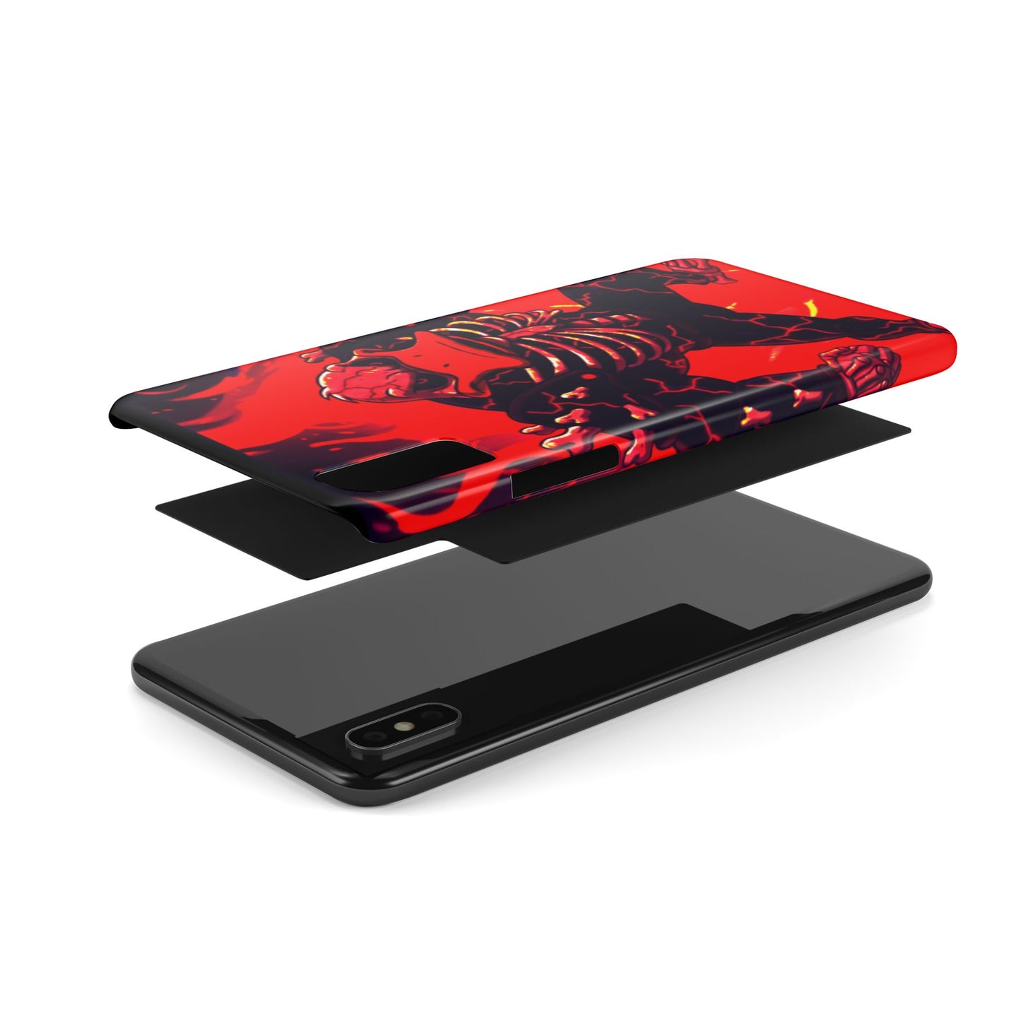 Halloween Agent Quacks Series Slim Phone Cases - Skeleton Quacks Design