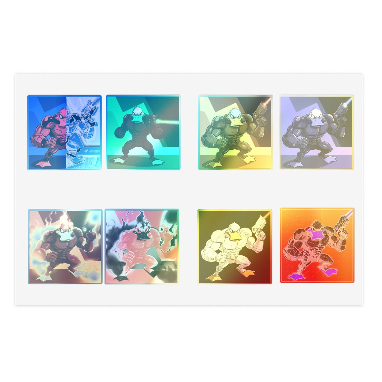 Agent Quacks Series Sticker Sheets - Quacks Design