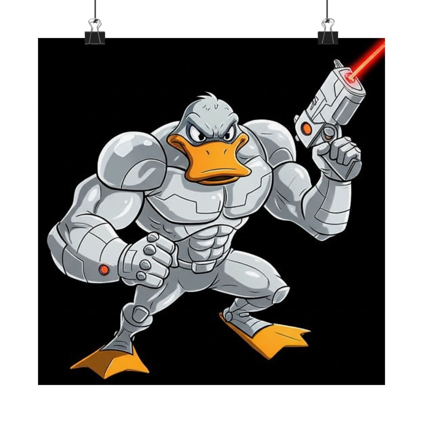 Agent Quacks Series Matte Vertical Posters - Quacks Design