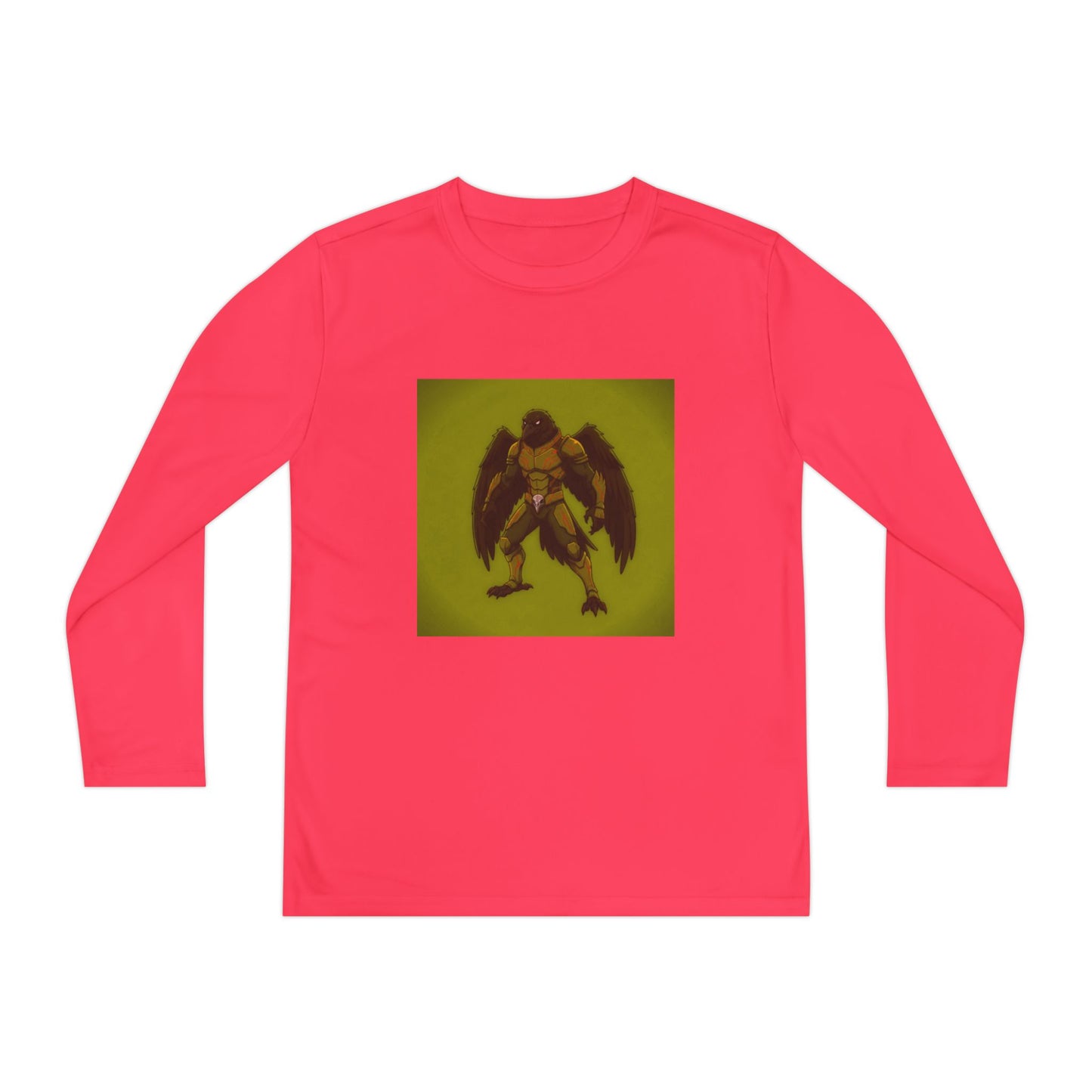 Agent Quacks Series Youth Long Sleeve Competitor Tee - Nightclaw Design