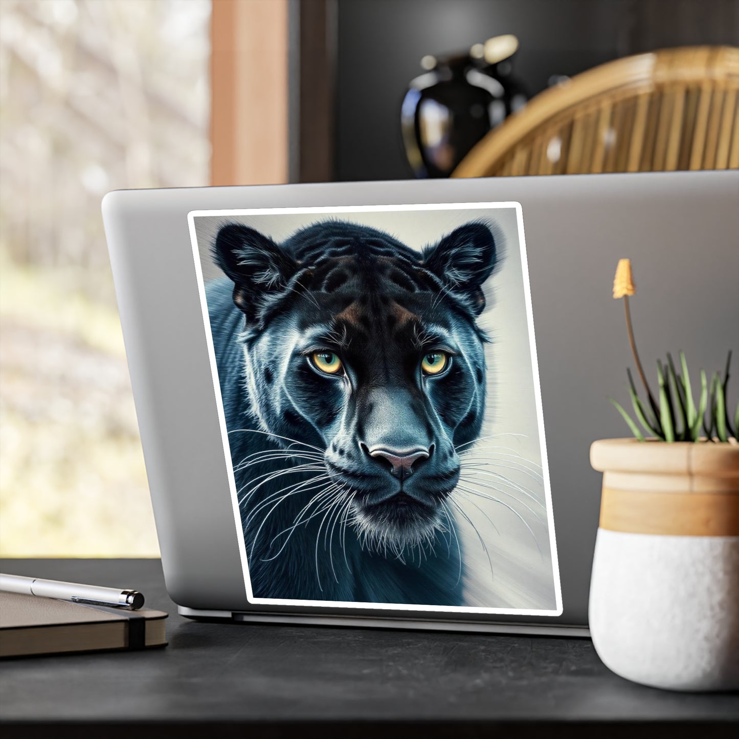 Black Panther Kiss-Cut Vinyl Decals