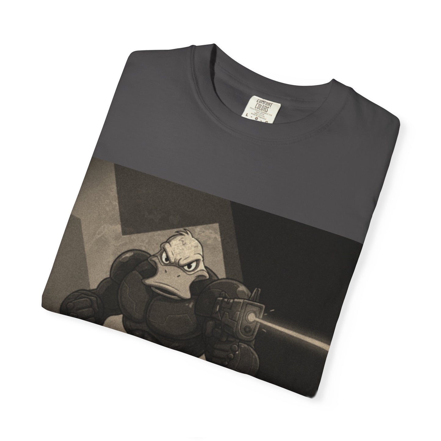 Agent Quacks Series Unisex T-shirt - B/W Quacks Design