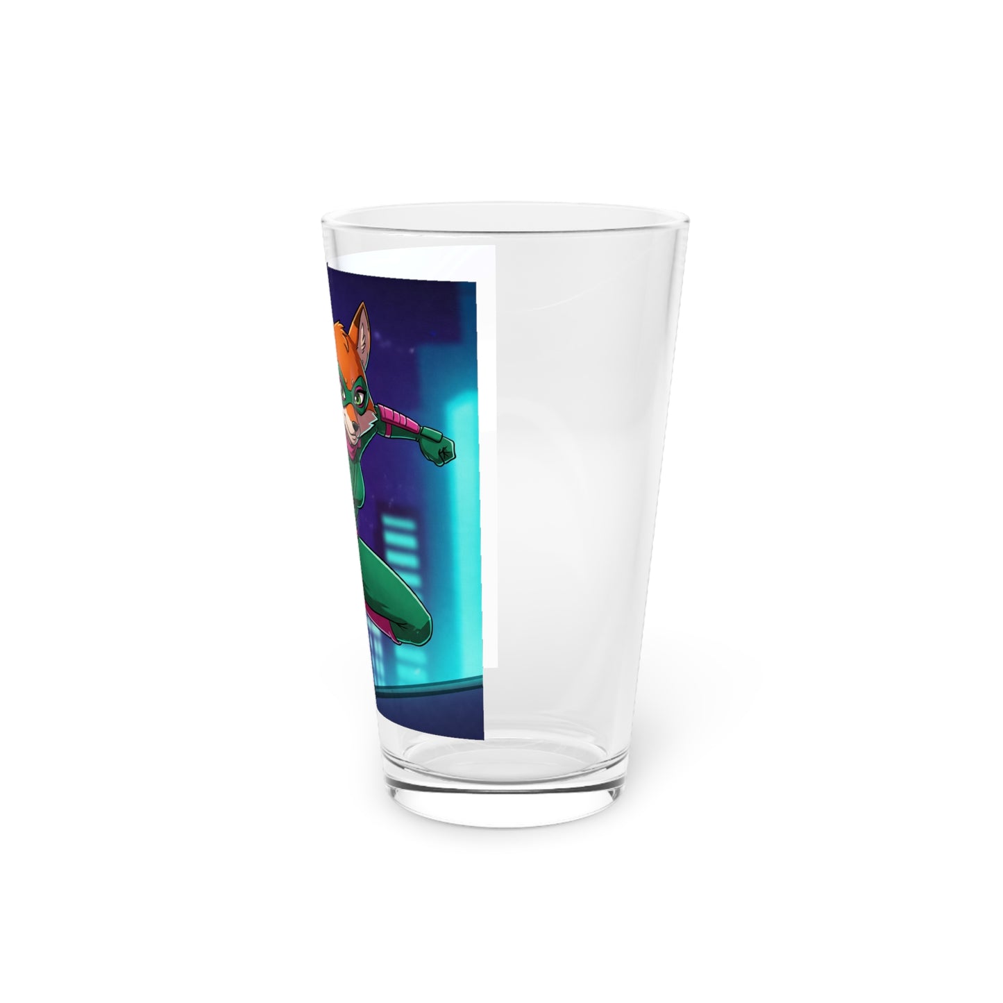 Agent Quacks Series Pint Glass, 16oz - Vixx Design