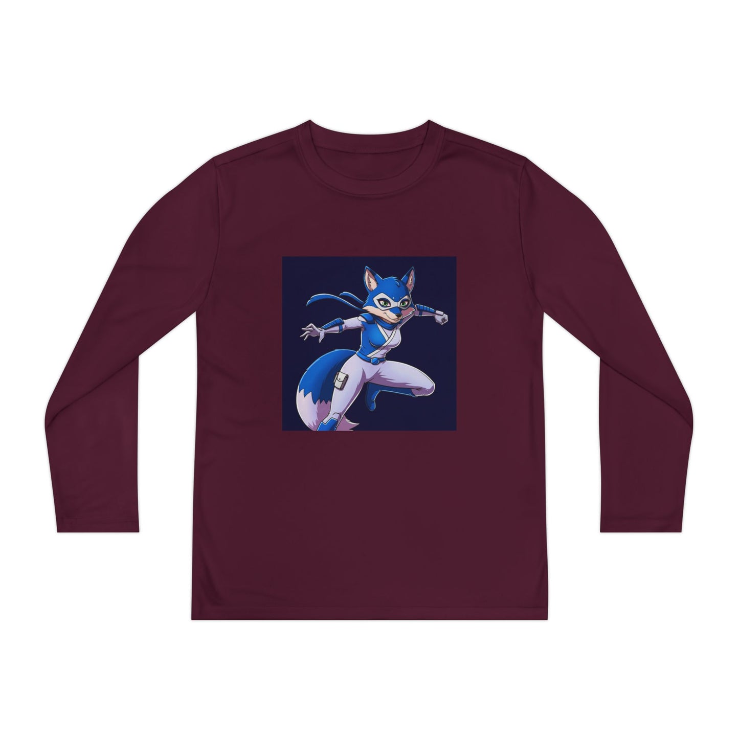 Agent Quacks Series Youth Long Sleeve Competitor Tee - Vixx Design