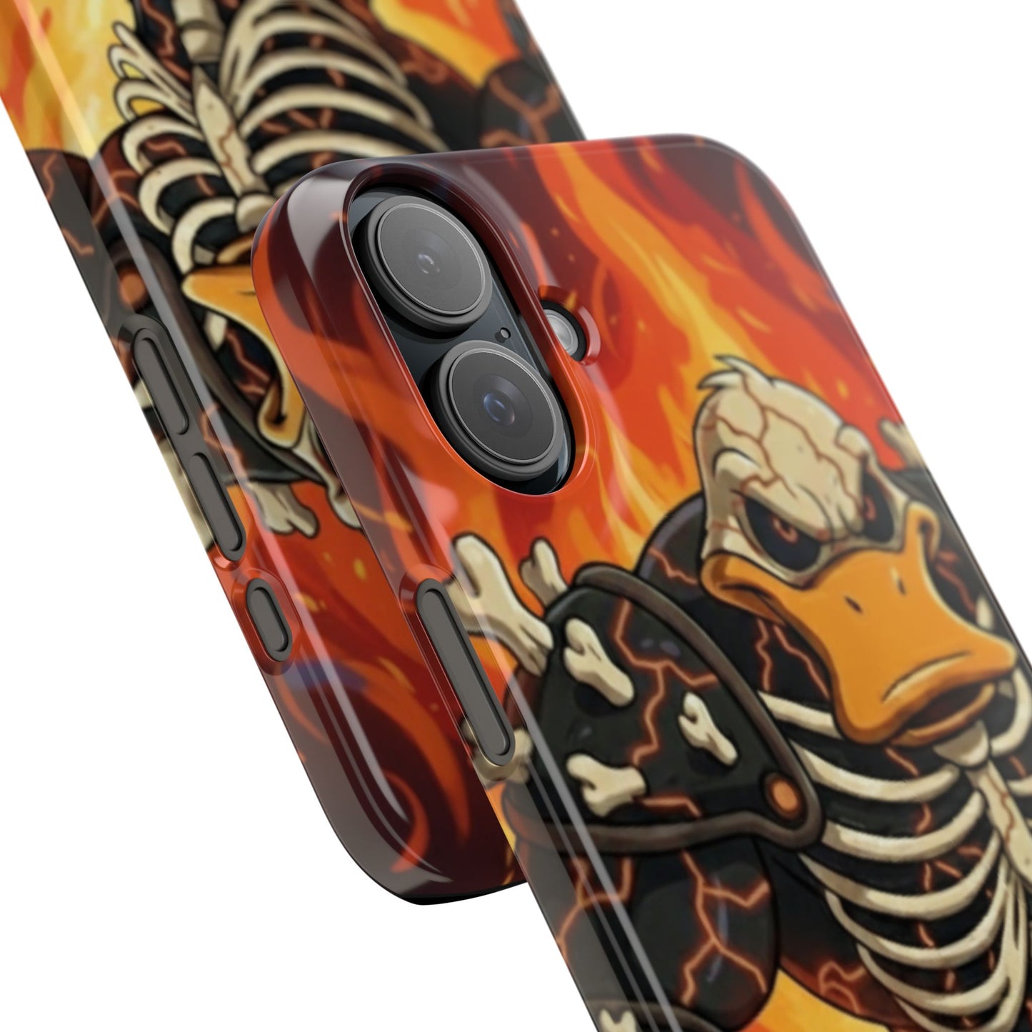Halloween Agent Quacks Series Slim Phone Cases - Skeleton Quacks Design
