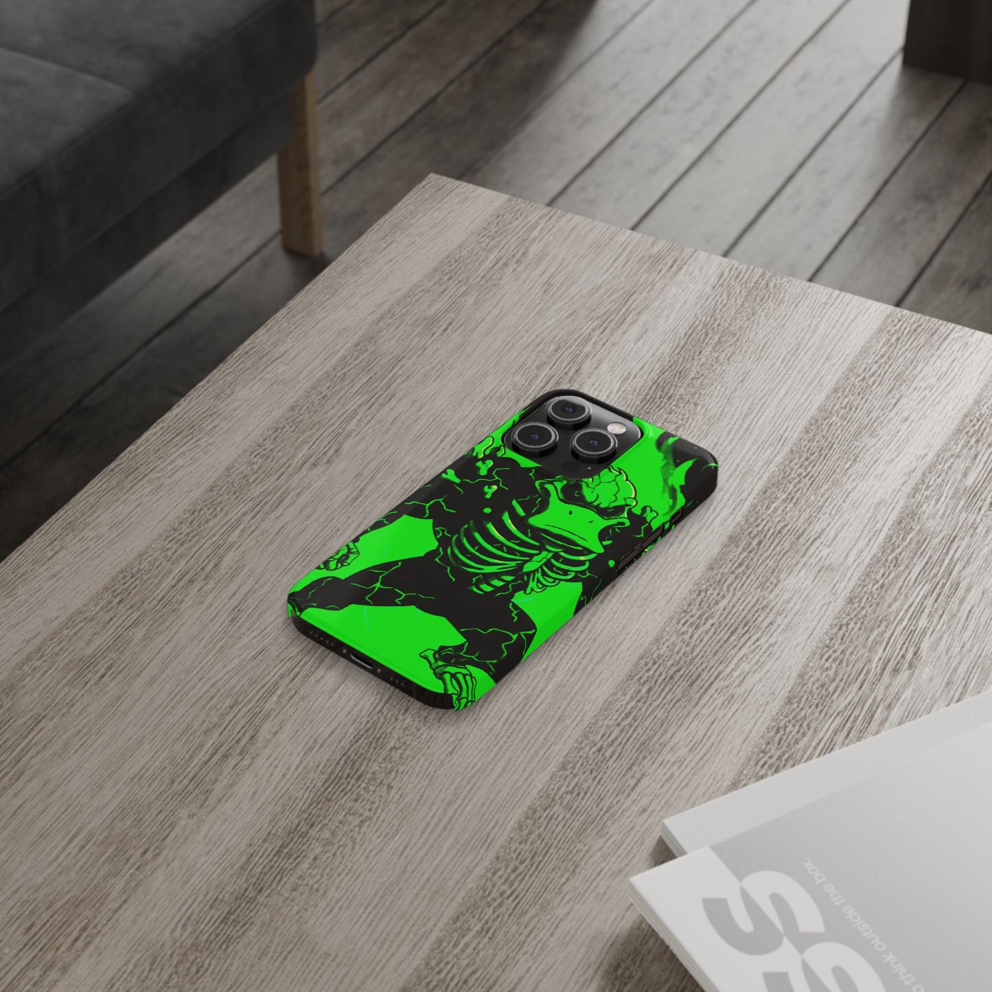 Halloween Agent Quacks Series Slim Phone Cases - Skeleton Quacks Design