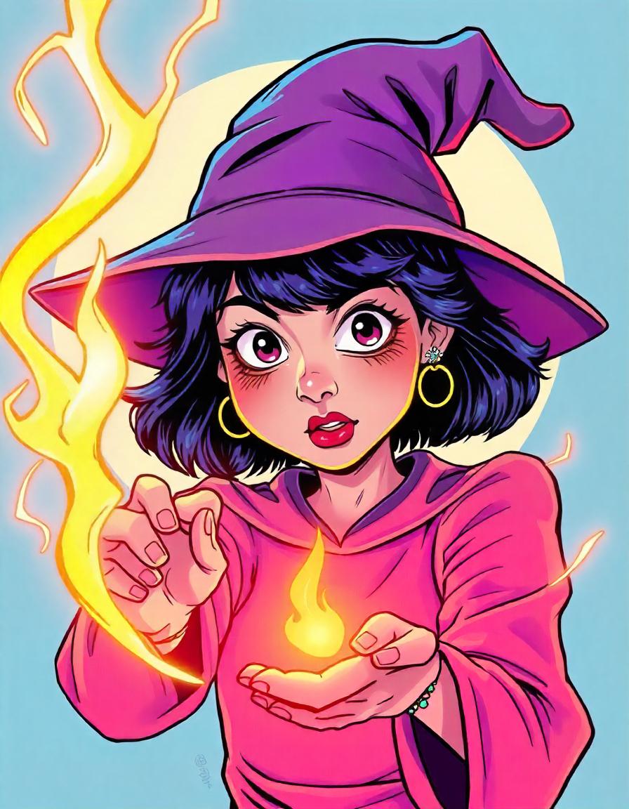 Witch & Wizard Art Collection 6 Image Bundle