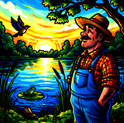 Old Thom and the Hungry River Riddle Art Pack