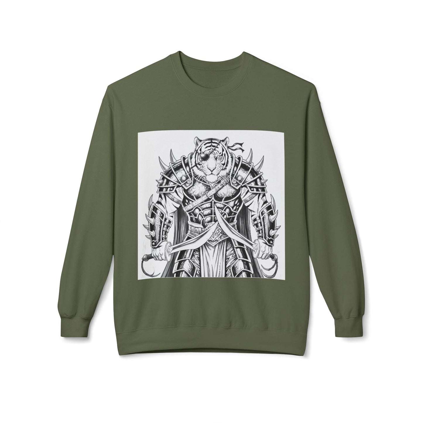 Agent Quacks Series Unisex Midweight Softstyle Fleece Crewneck Sweatshirt - Vaelros Design