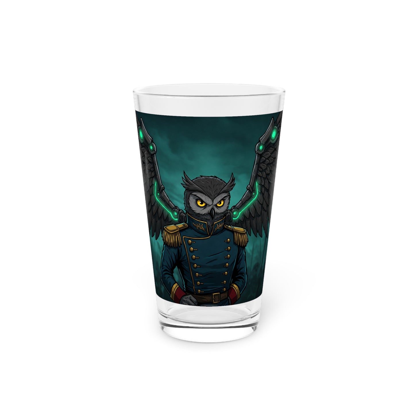 Agent Quacks Series Pint Glass, 16oz - General Onyx Design