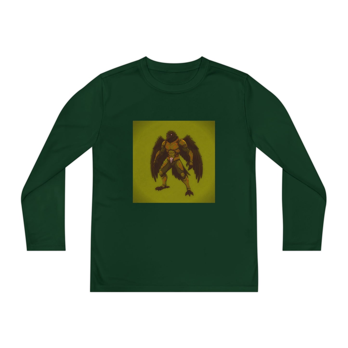 Agent Quacks Series Youth Long Sleeve Competitor Tee - Nightclaw Design