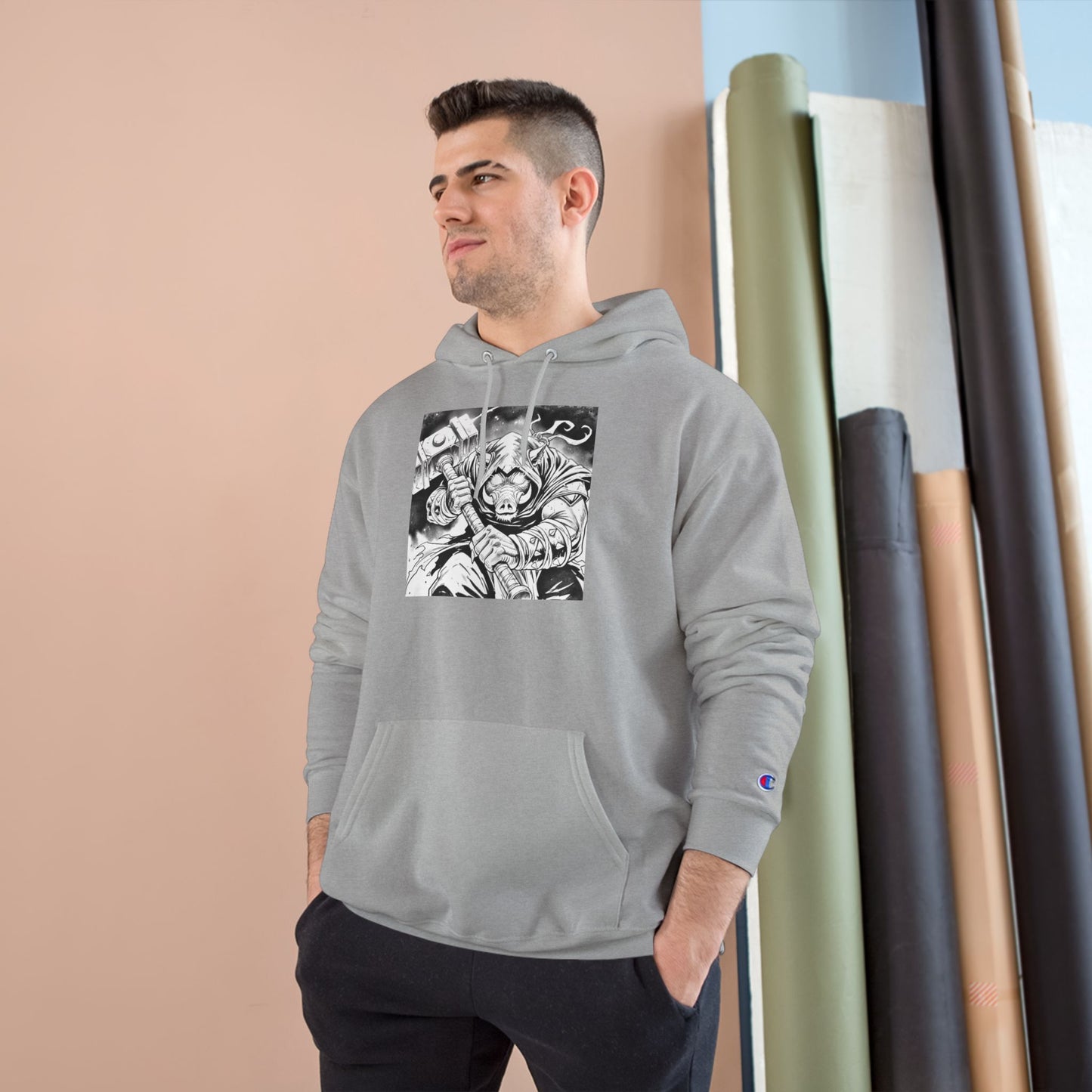 Agent Quacks Series Champion Hoodie- Bloodtusk Design
